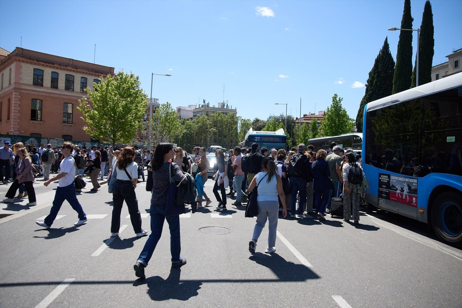 El gran apagón en Madrid
