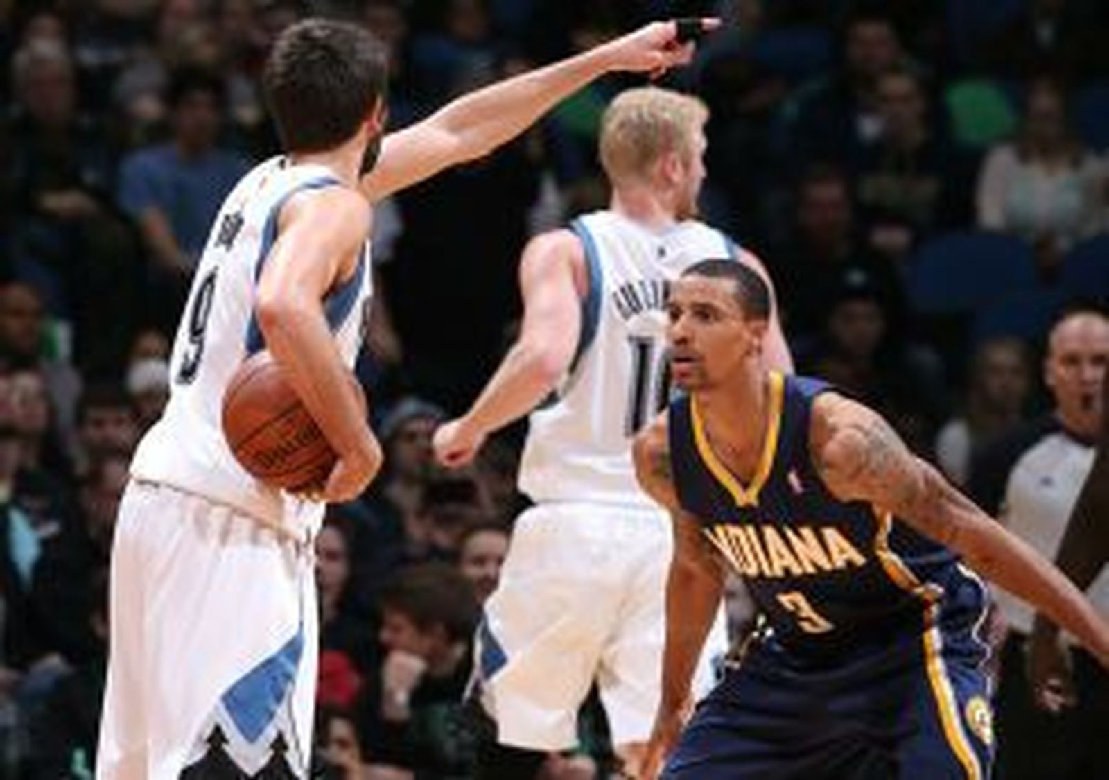 Ricky Rubio, victoria y récord de asistencias ante Pacers