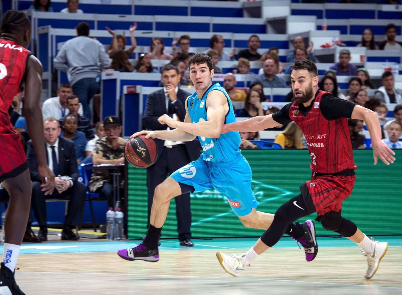 Darío Brizuela ante el Fuenlabrada