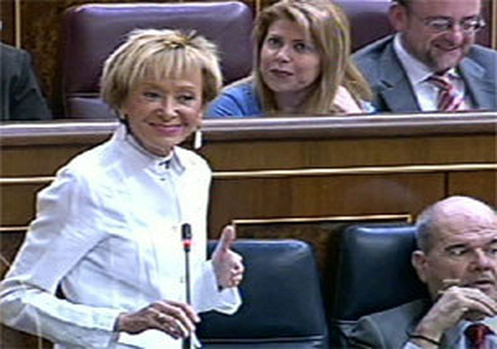 Fernandez de la Vega en el Congreso