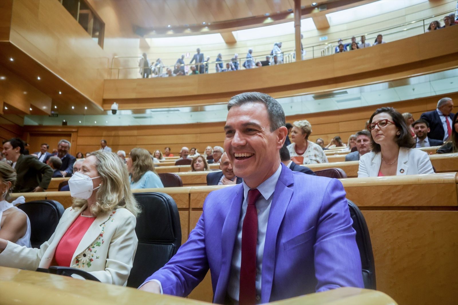 Imagen de archivo de Sánchez en el Senado