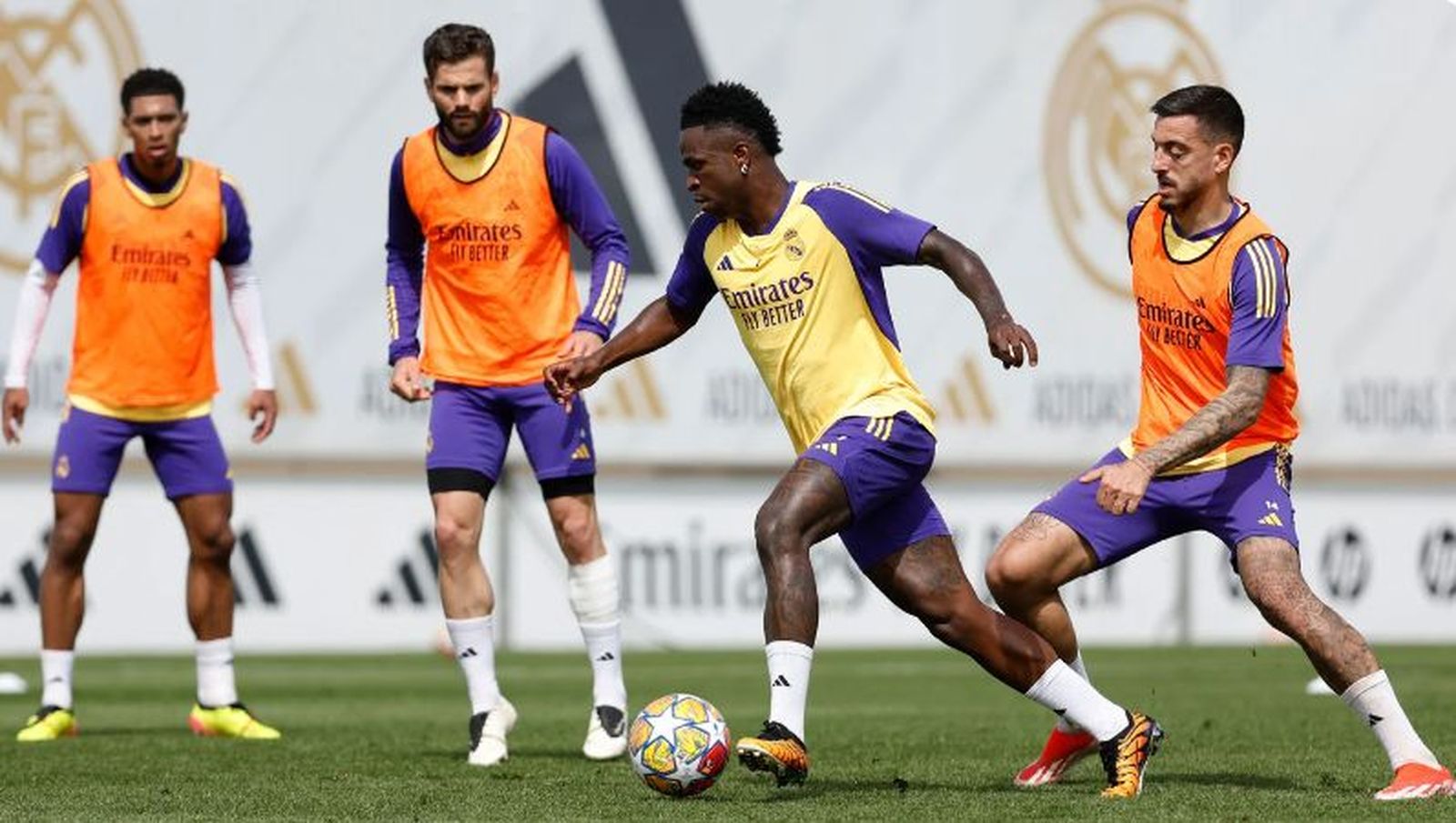 Nuevo entrenamiento del Real Madrid