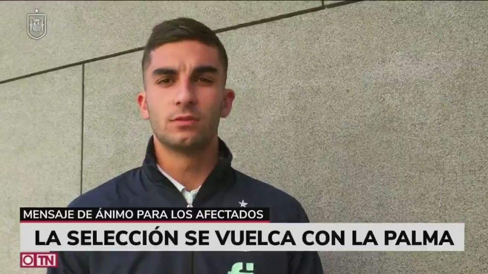 La Selección se une a la campaña de ayuda a La Palma