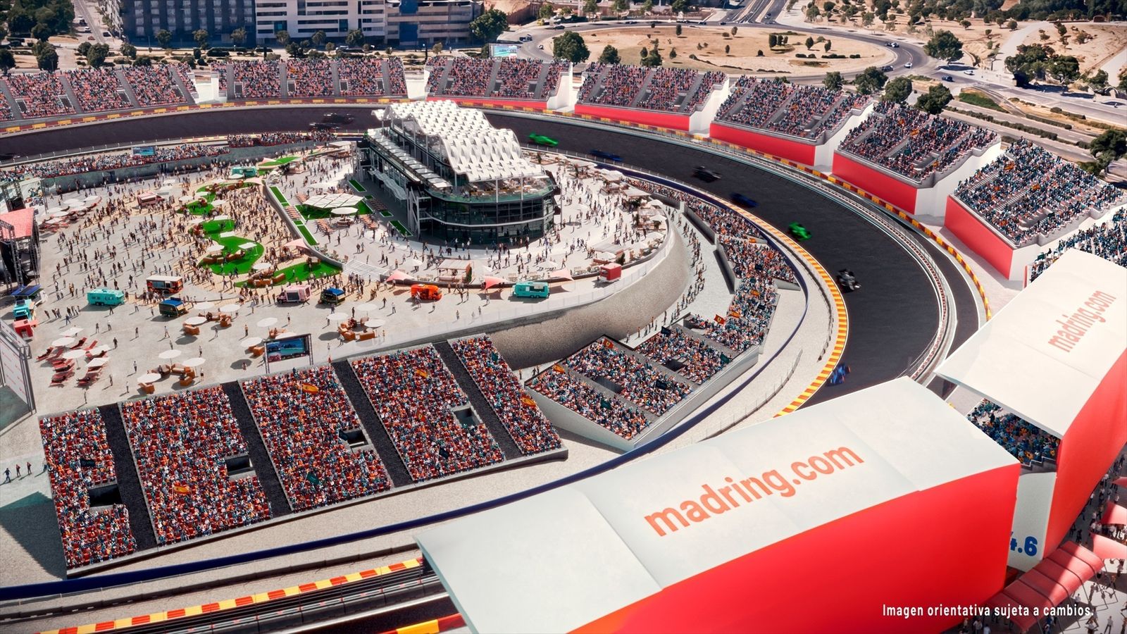 Las obras del circuito  finalizarán previsiblemente el 25 de mayo y las gradas se colocarán en junio