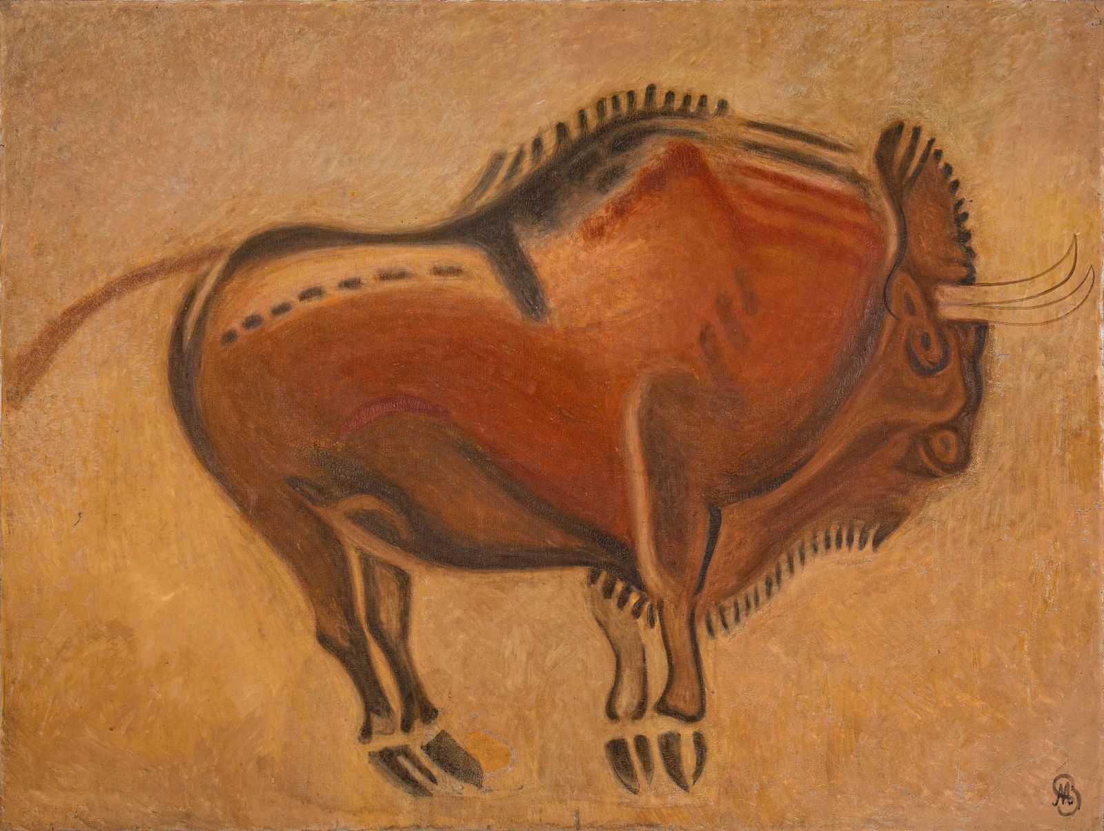 El Museo Arqueológico homenajea la gran muestra de arte rupestre de 1921