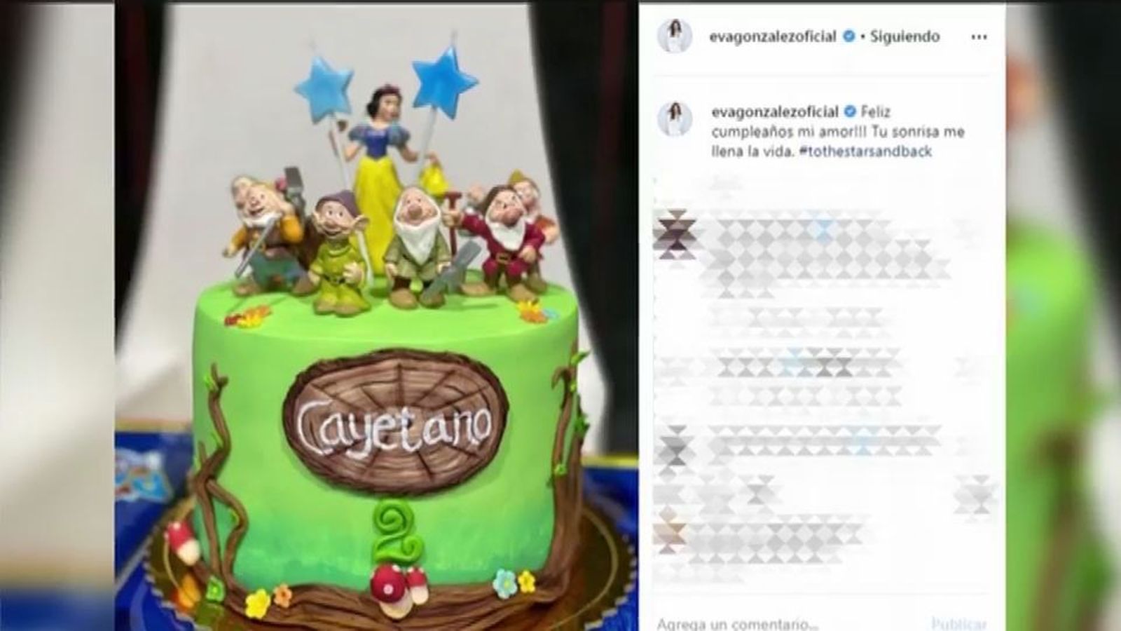 Así han celebrado Eva González y Cayetano Rivera el cumpleaños de su hijo