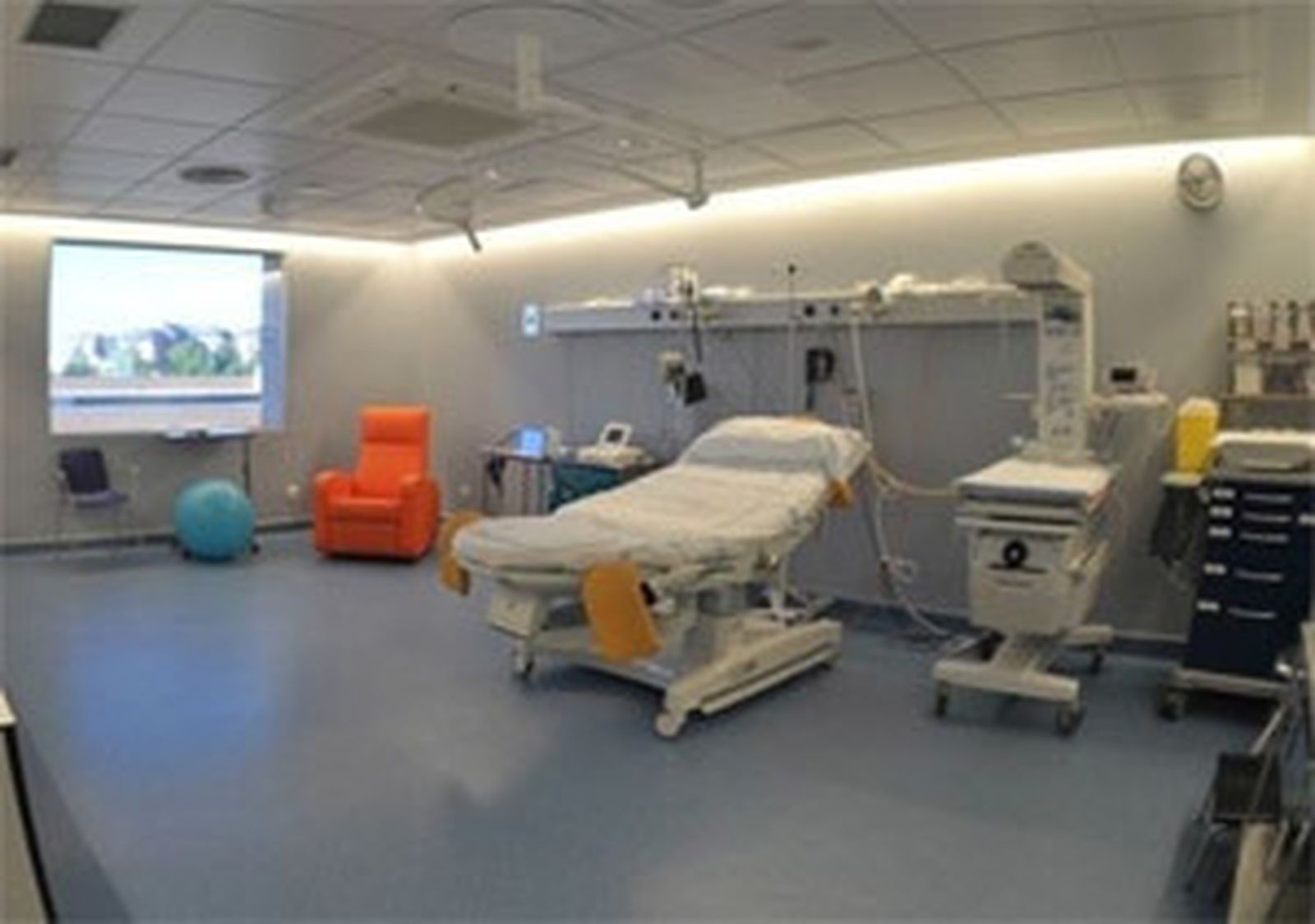 Sala parto del hospital Príncipe de Asturias