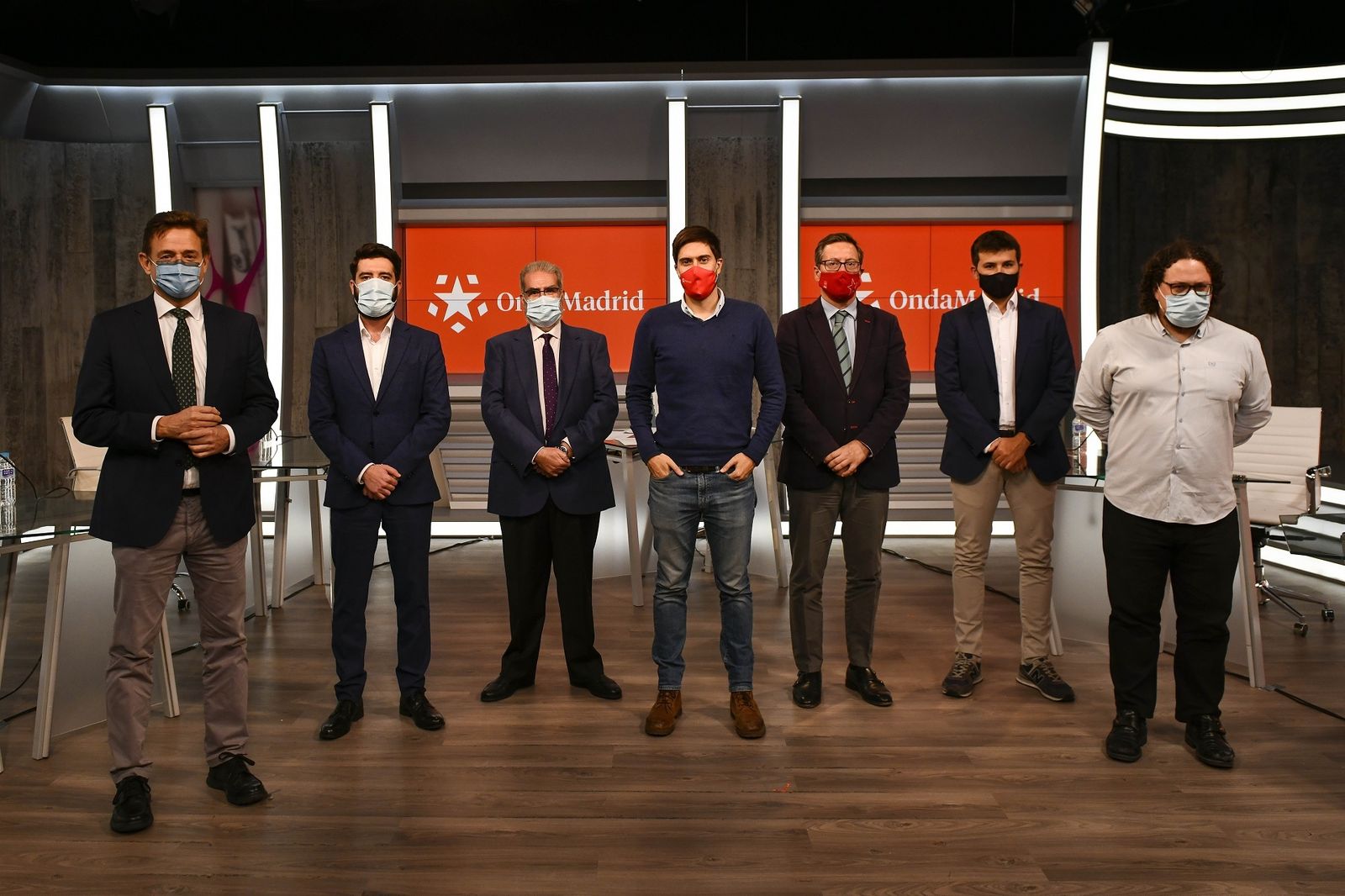 Los seis portavoces parlamentarios de la Asamblea, en 'Madrid, a debate'