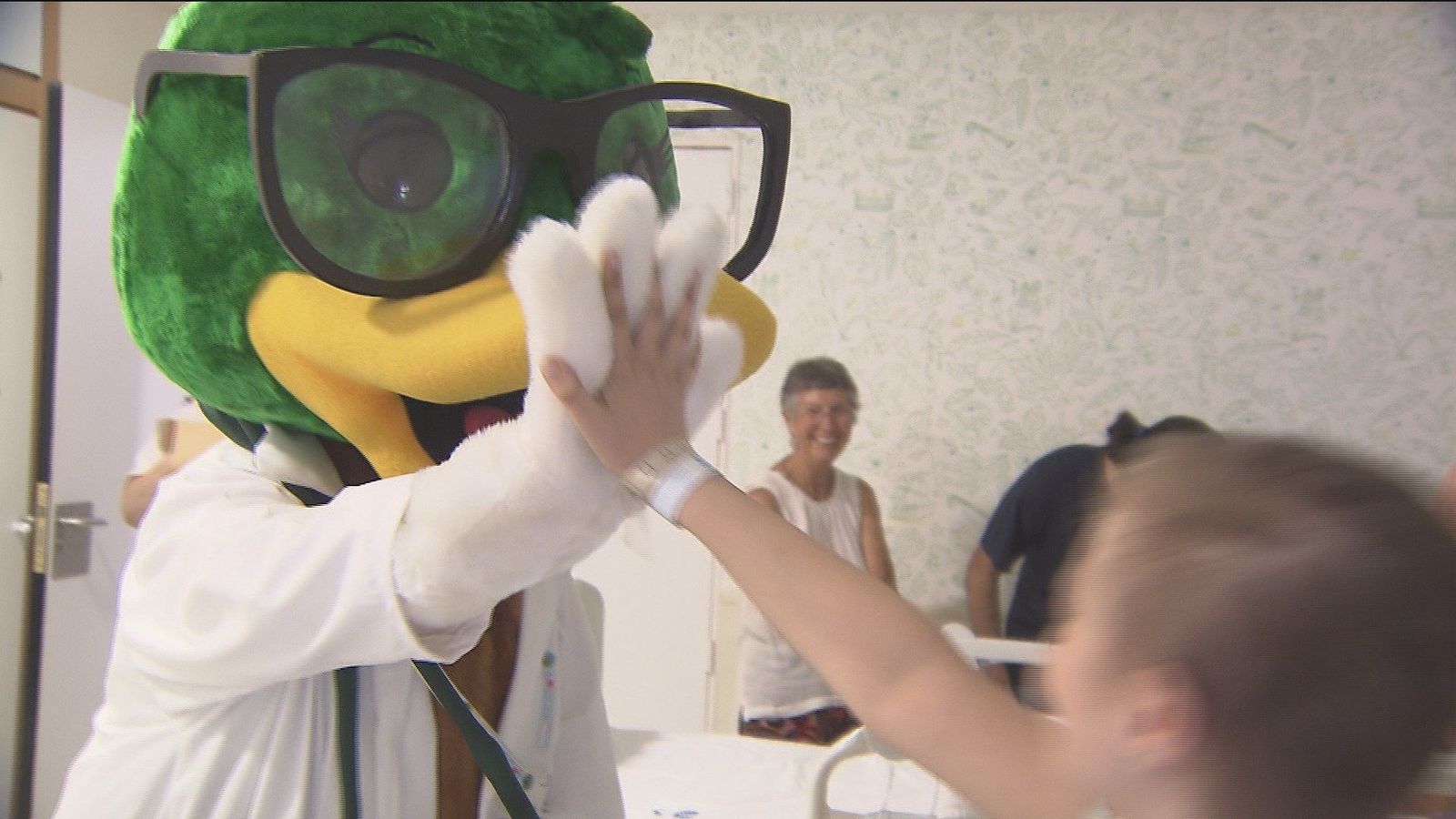 La nueva mascota del Hospital Niño Jesús