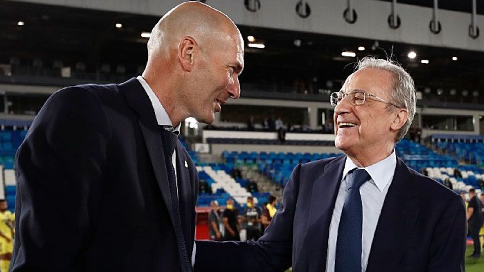 Zidane y Florentino Pérez