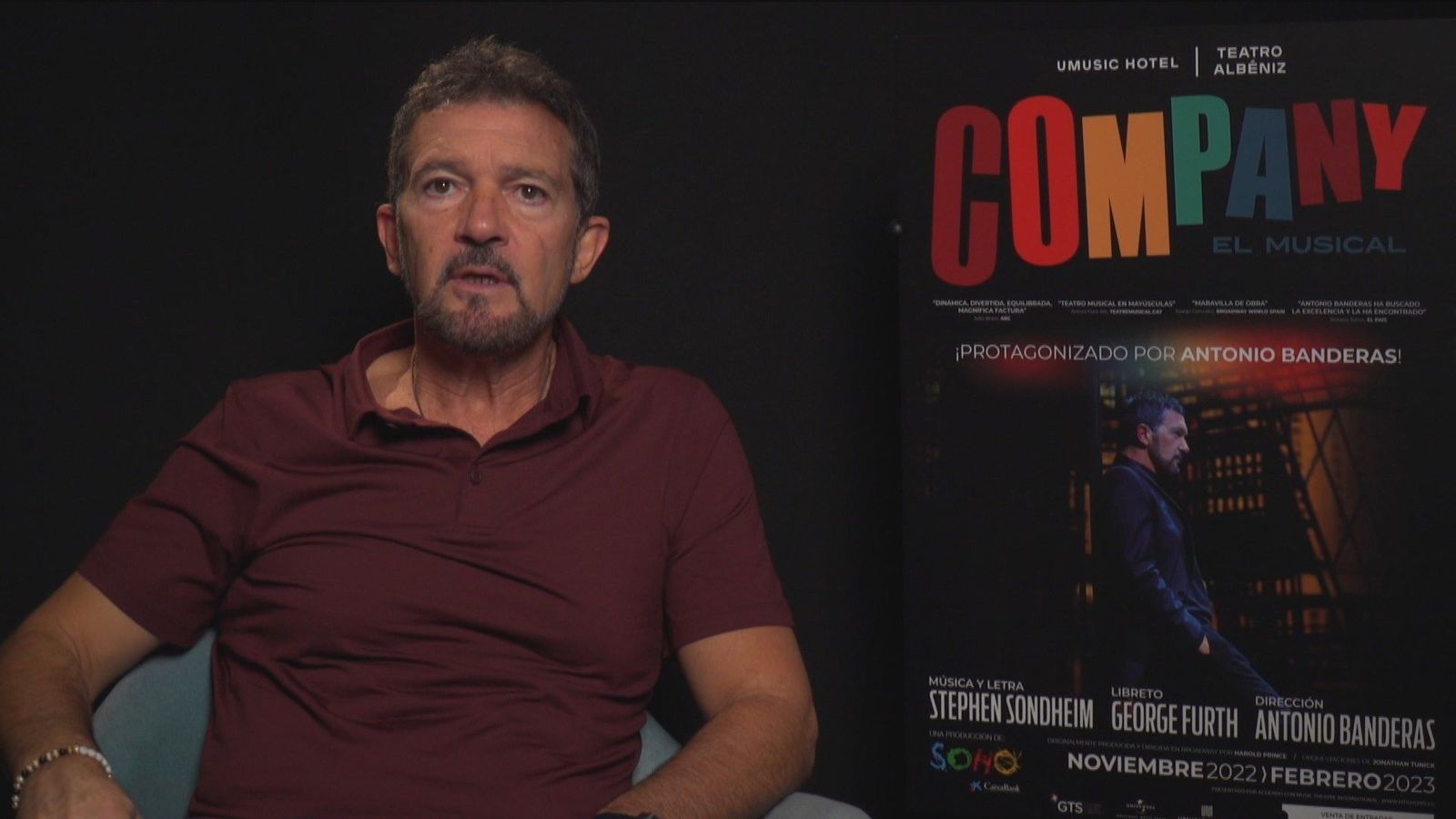 Antonio Banderas actuará en el Teatro Albéniz