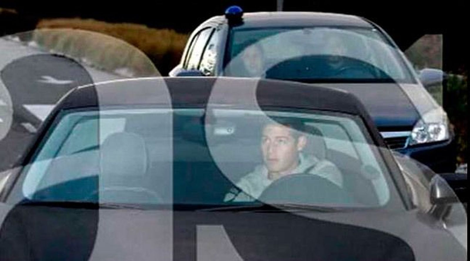 James llegó a Valdebebas perseguido por la Policía por exceso de velocidad