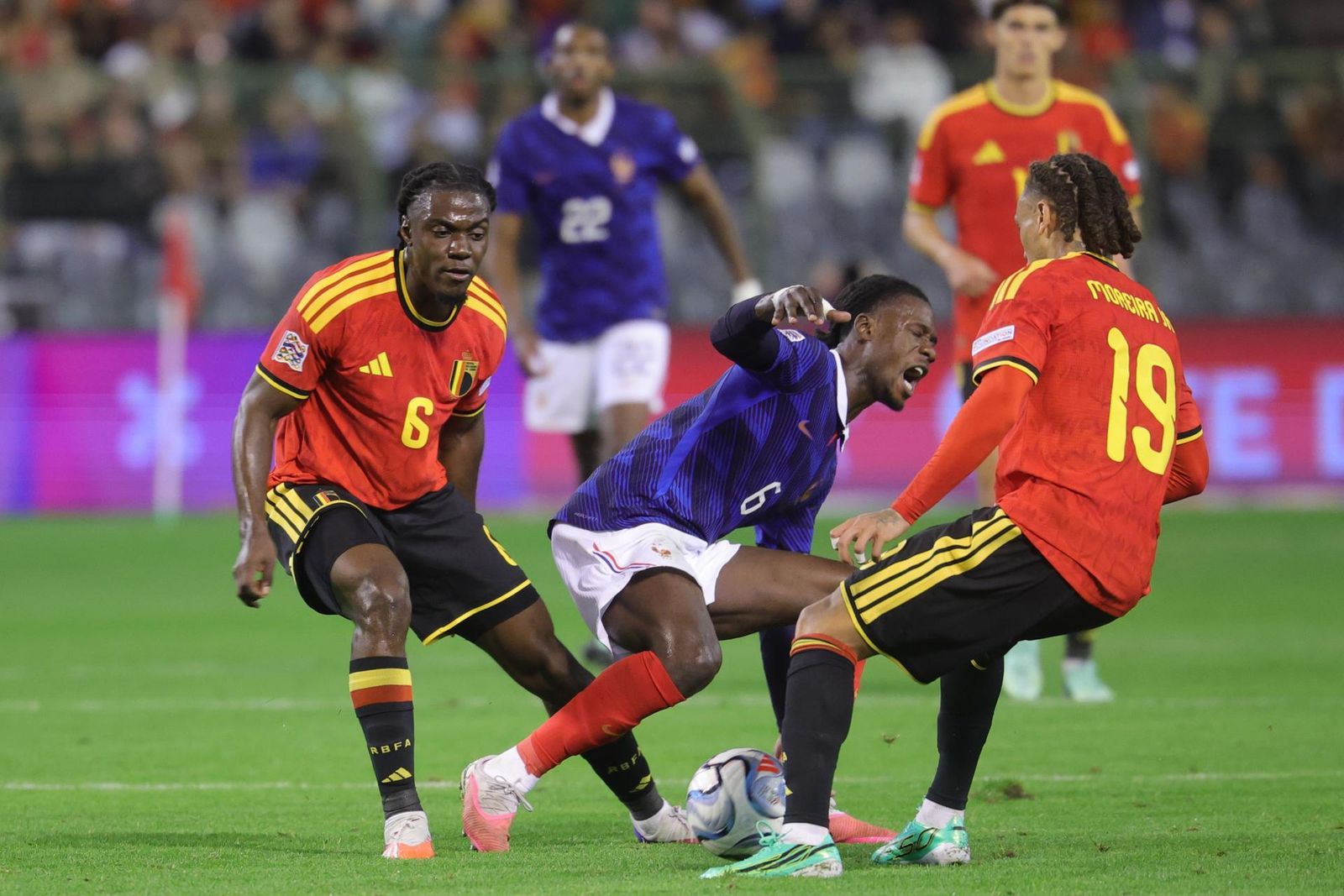 Camavinga ante Bélgica