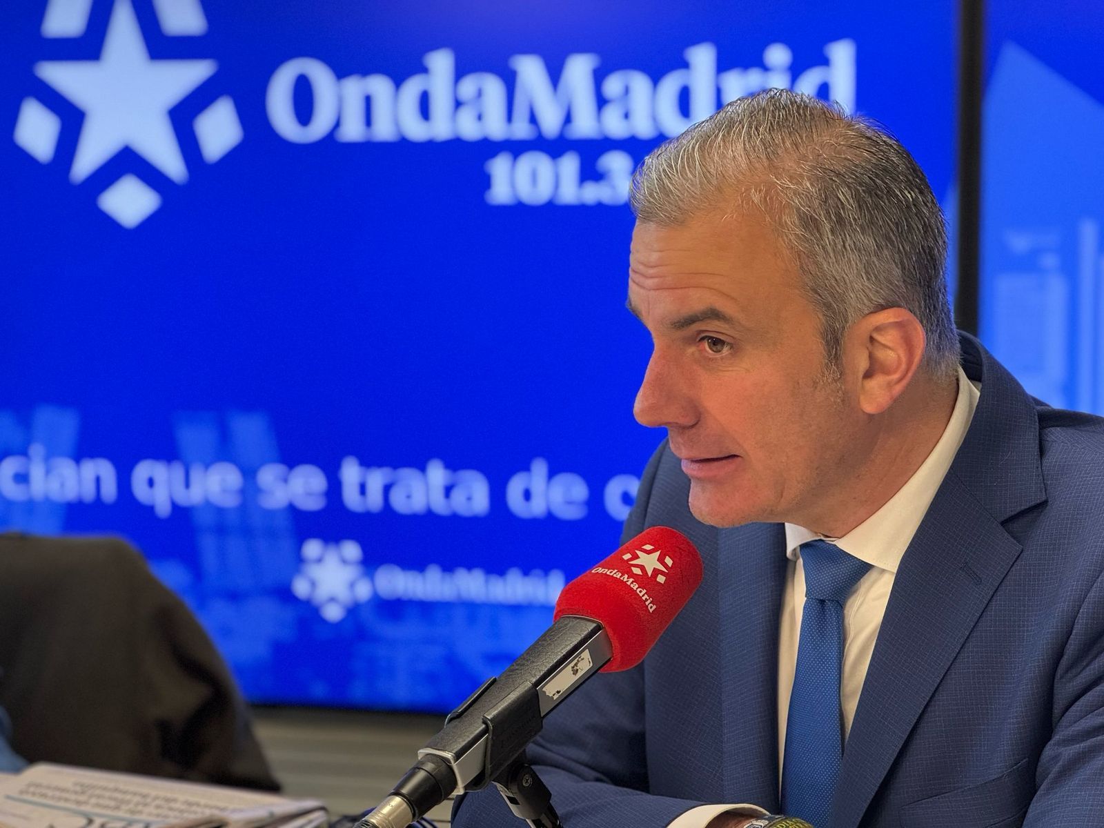Javier Ortega Smith, portavoz de Vox en el Ayuntamiento de Madrid