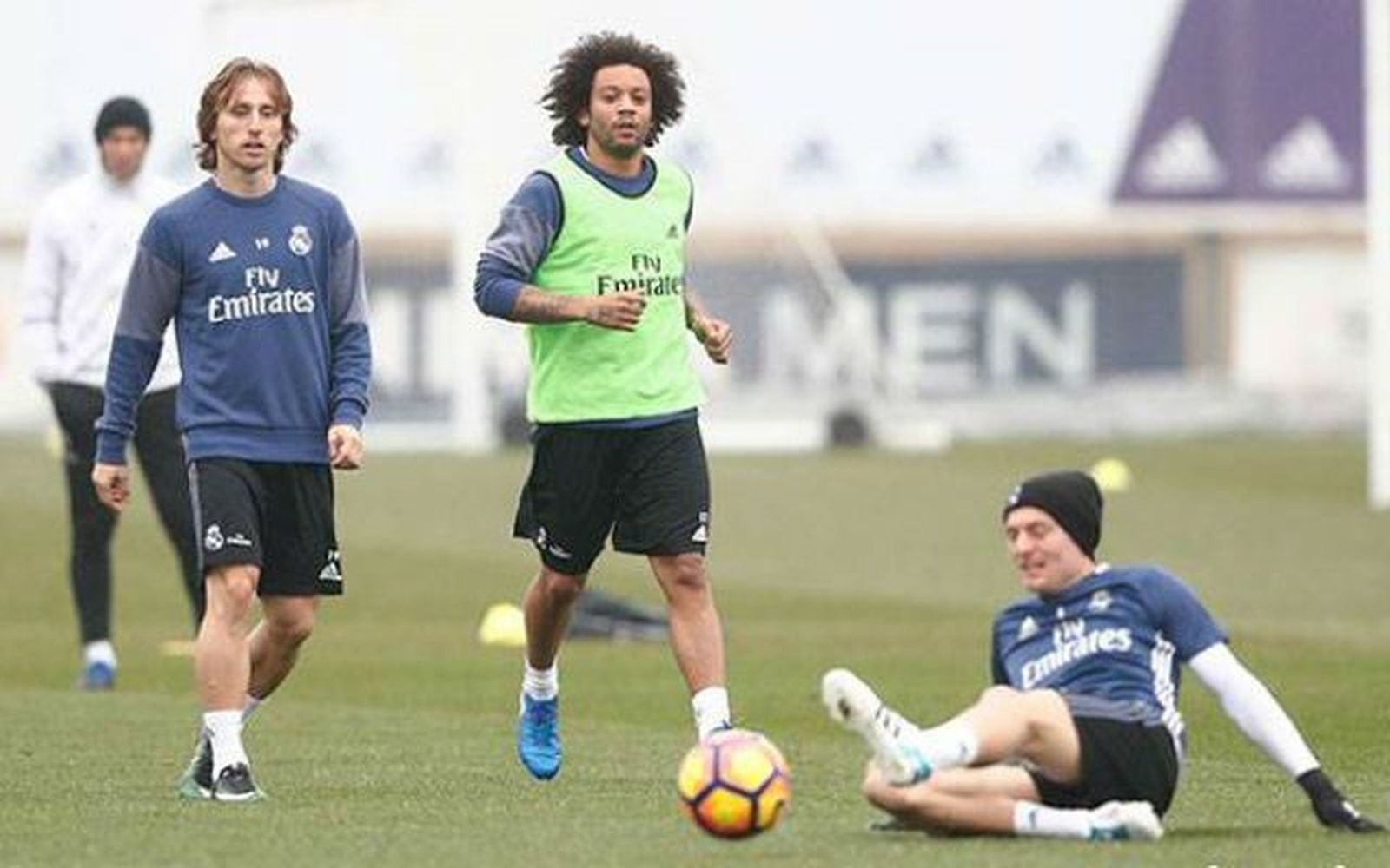 Modric y Marcelo podrían jugar ante el Celta