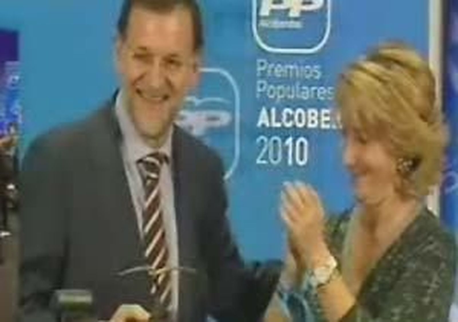Aguirre elogia a Rajoy