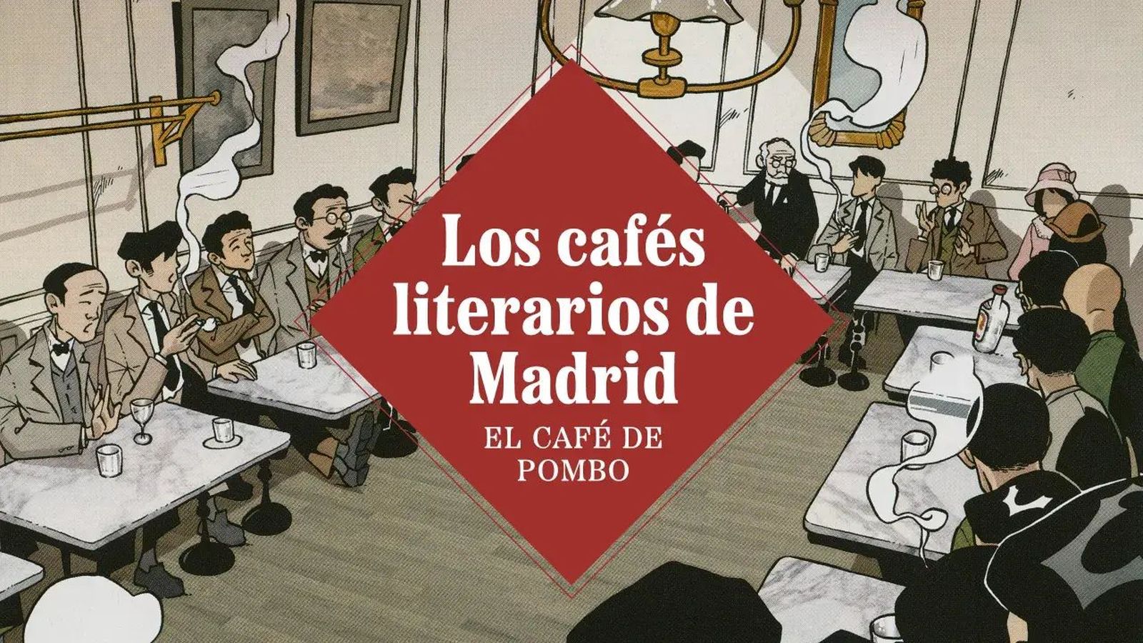 El Quijote y el Café de Pombo, juntos pero no revueltos, en la Serrería Belga