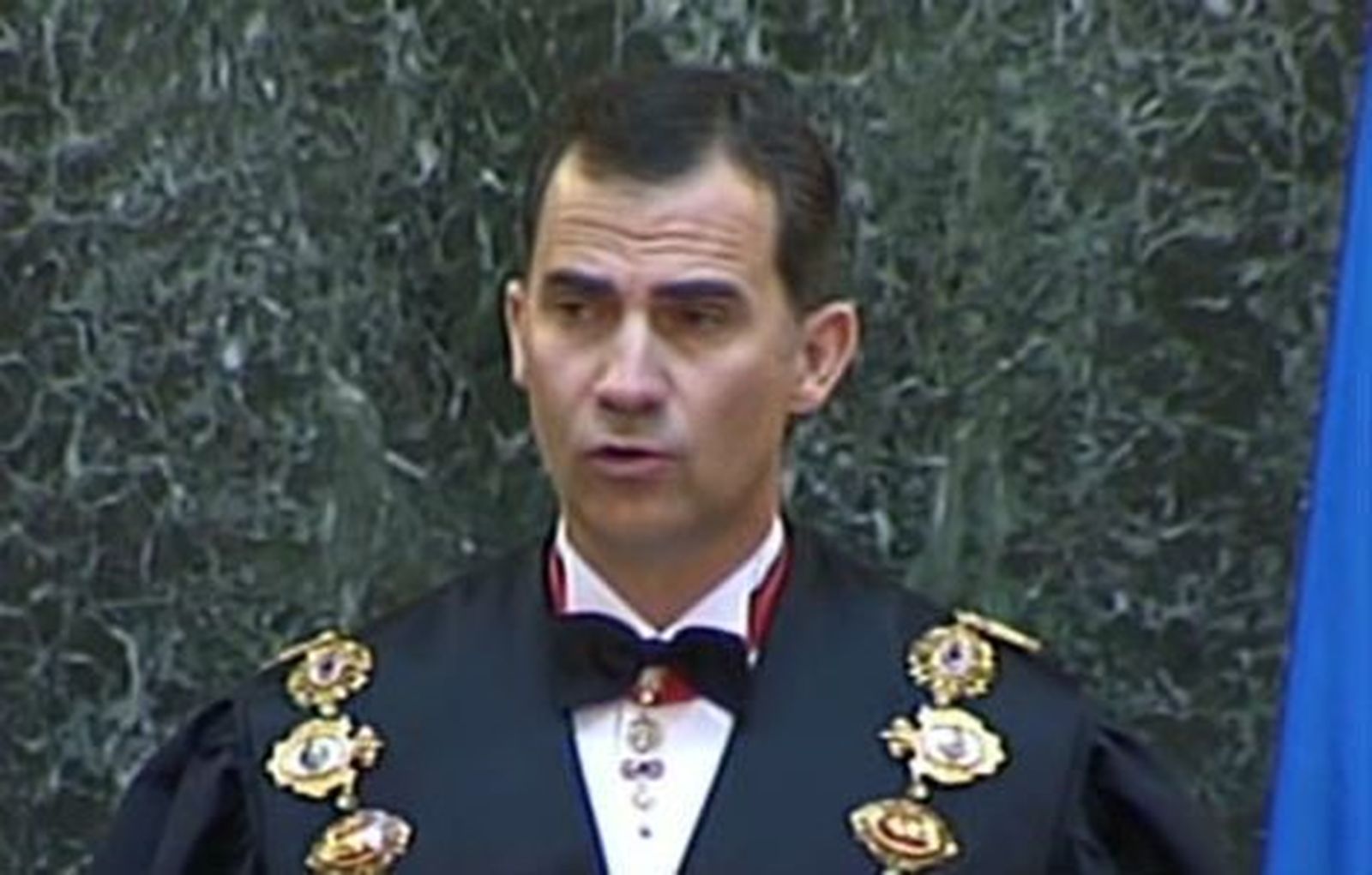 El príncipe Felipe anima a reflexionar sobre la independencia Tribunal Supremo
