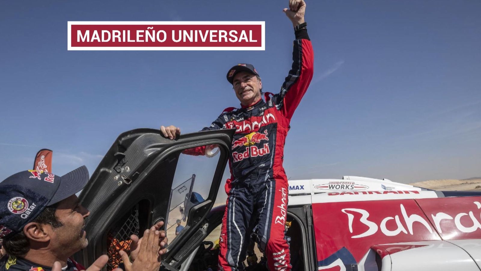 Carlos Sainz, campeón del Rally Dakar