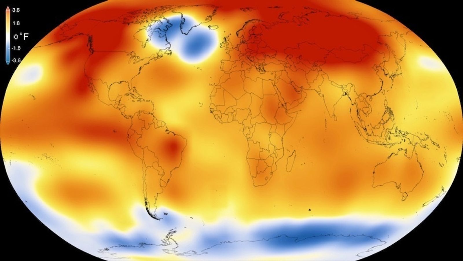 La temperatura de la superficie de La Tierra y el agujero de la capa de ozono
