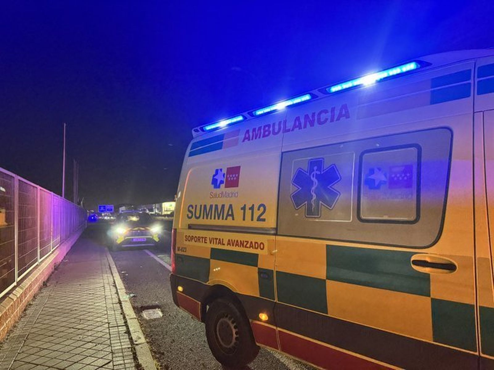 Atropello mortal en Coslada.