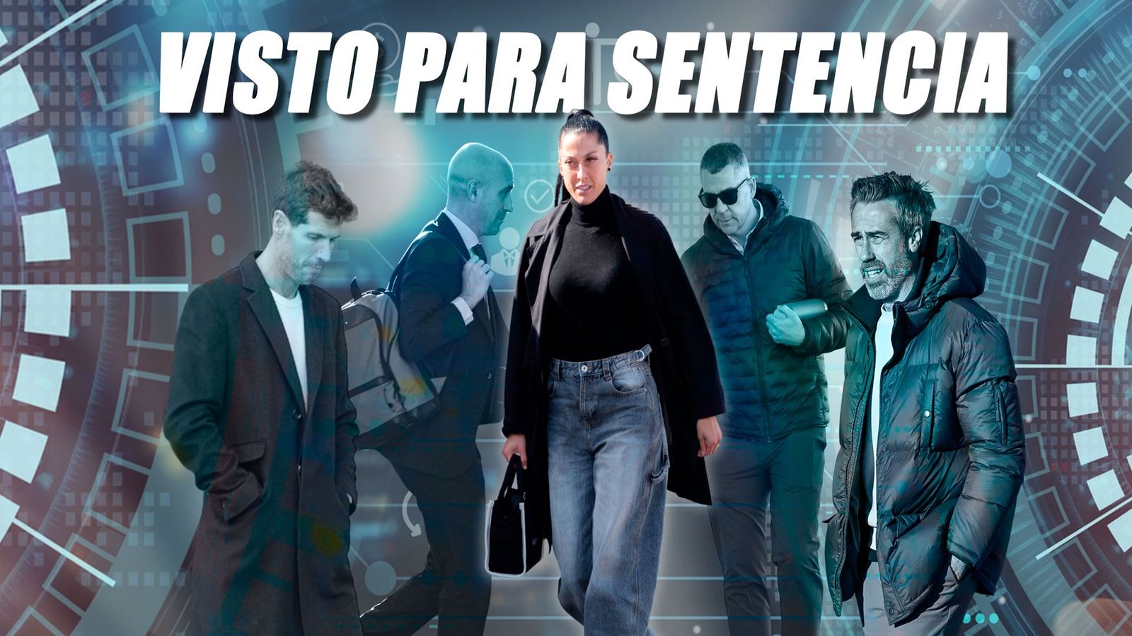 Fin del juicio a Rubiales: 9 días, una veintena de testigos y dos versiones opuestas