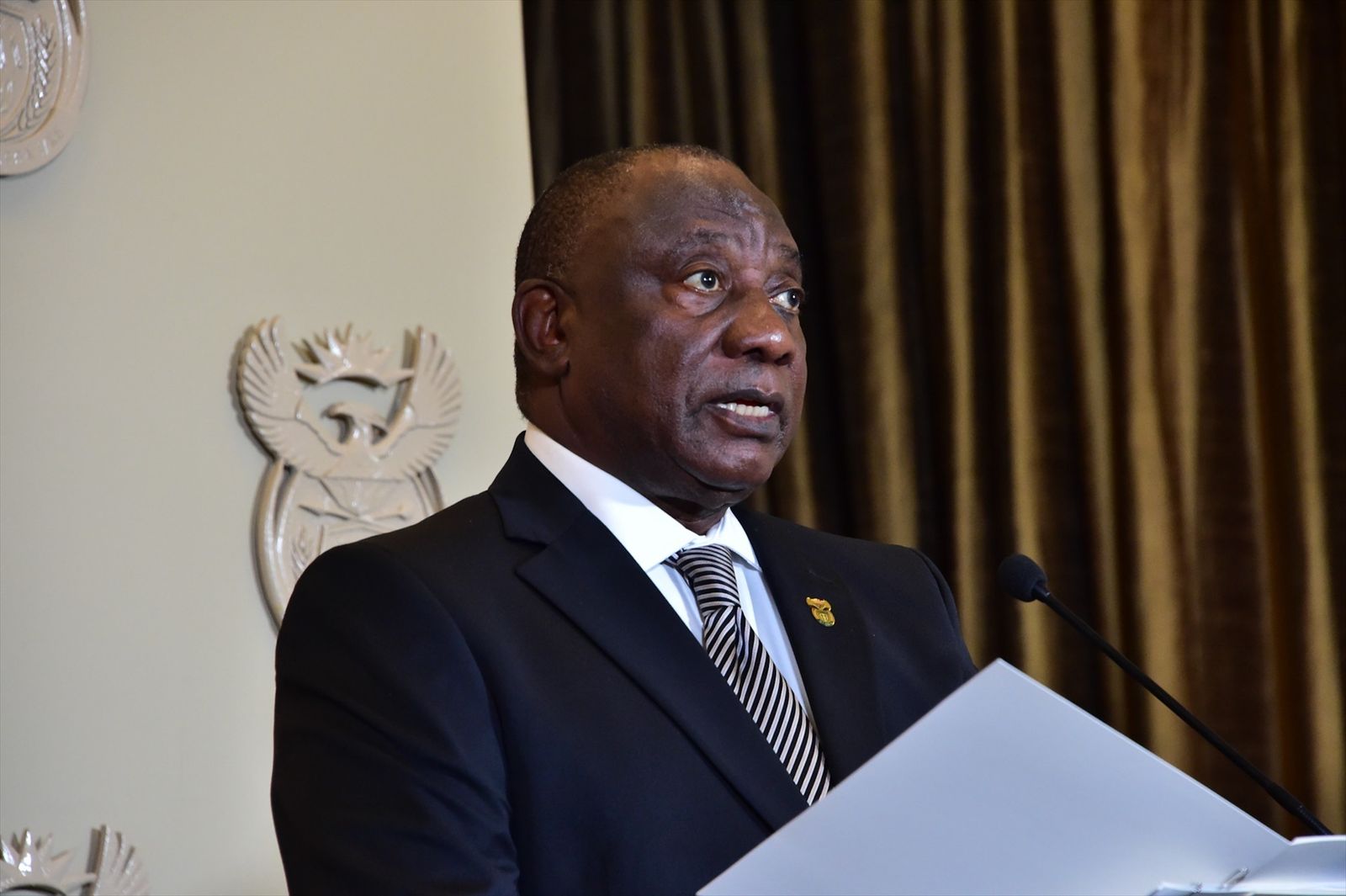Cyril Ramaphosa, presidente de Sudáfrica