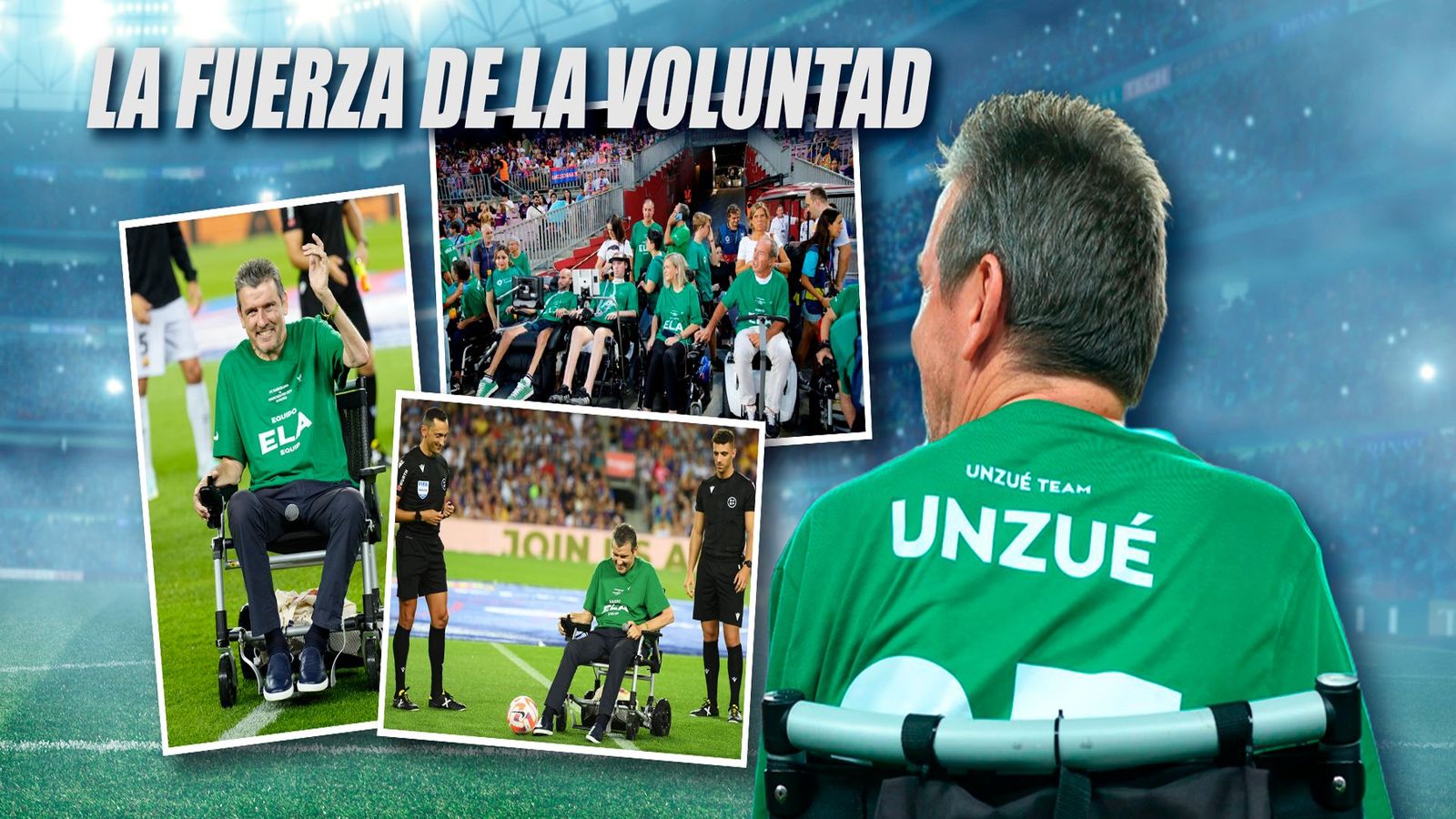 Juan Carlos Unzué y su lucha contra la ELA: "Queremos seguir viviendo y disfrutando de la vida"