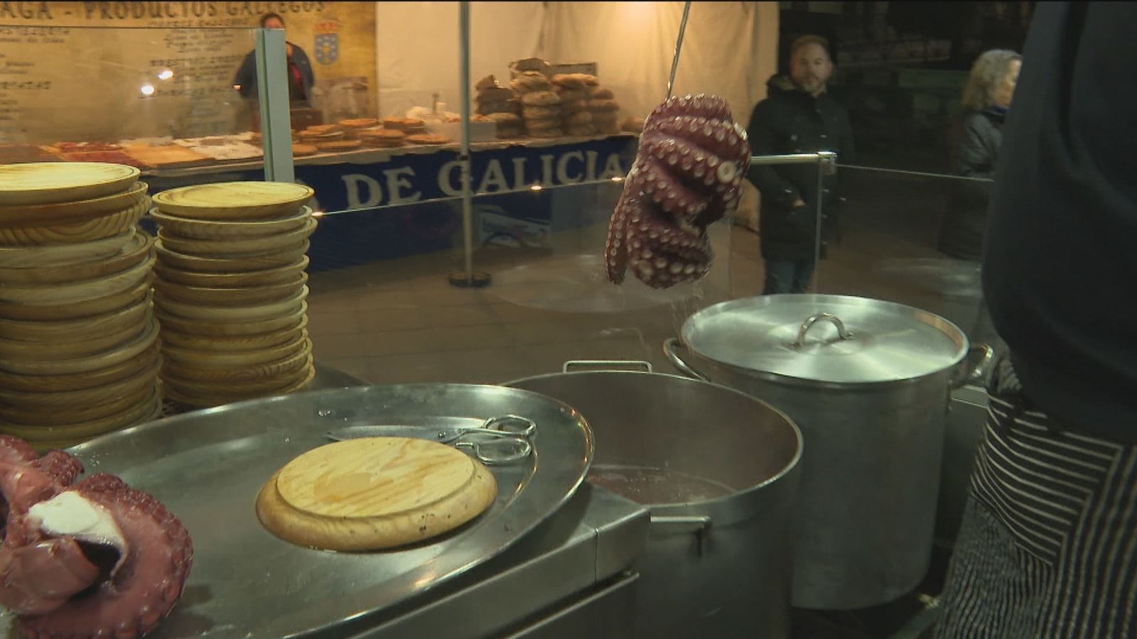 Feria del marisco en Algete
