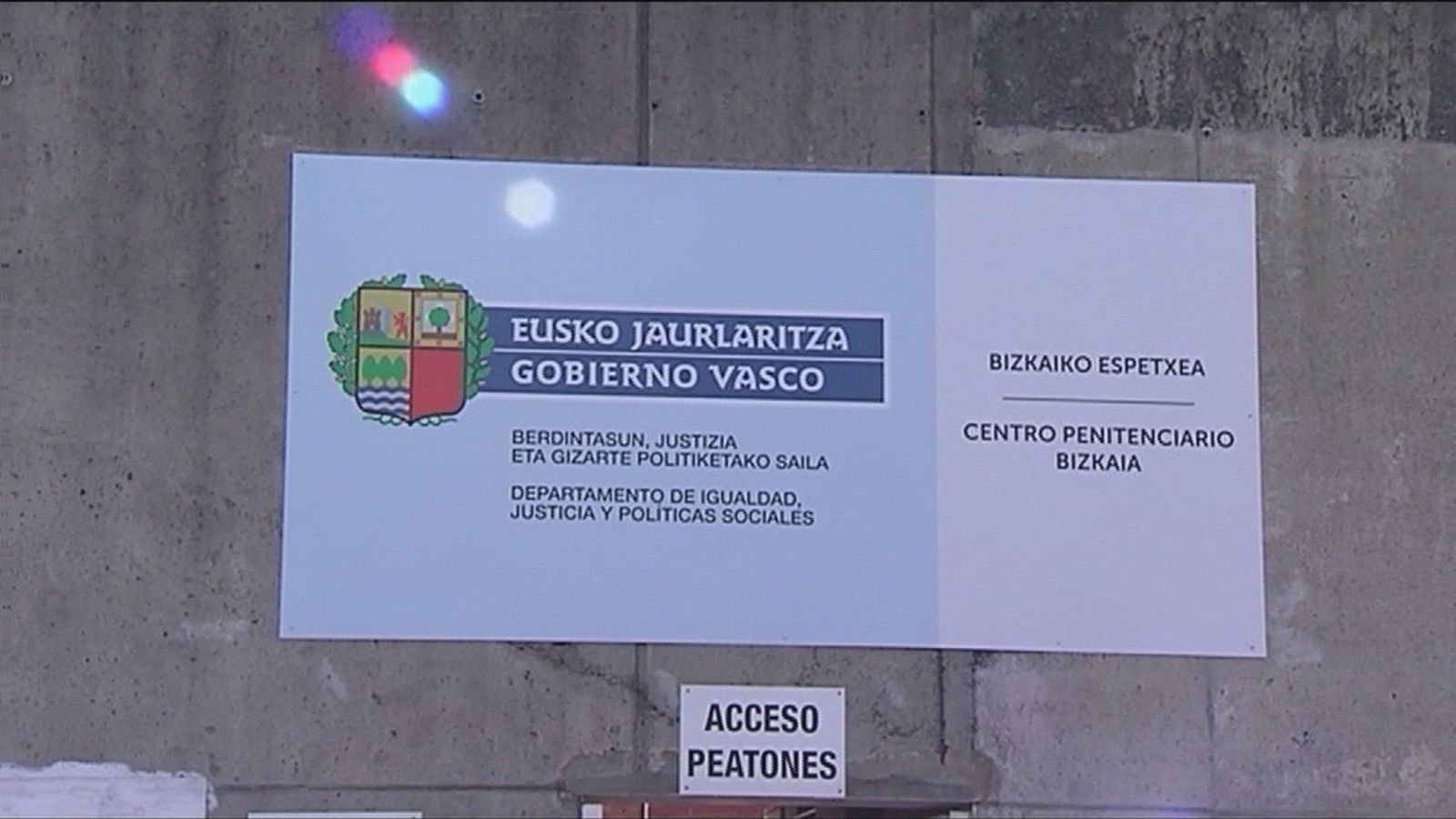 El Gobierno vasco cierra 2023 con 61 terceros grados para presos de ETA