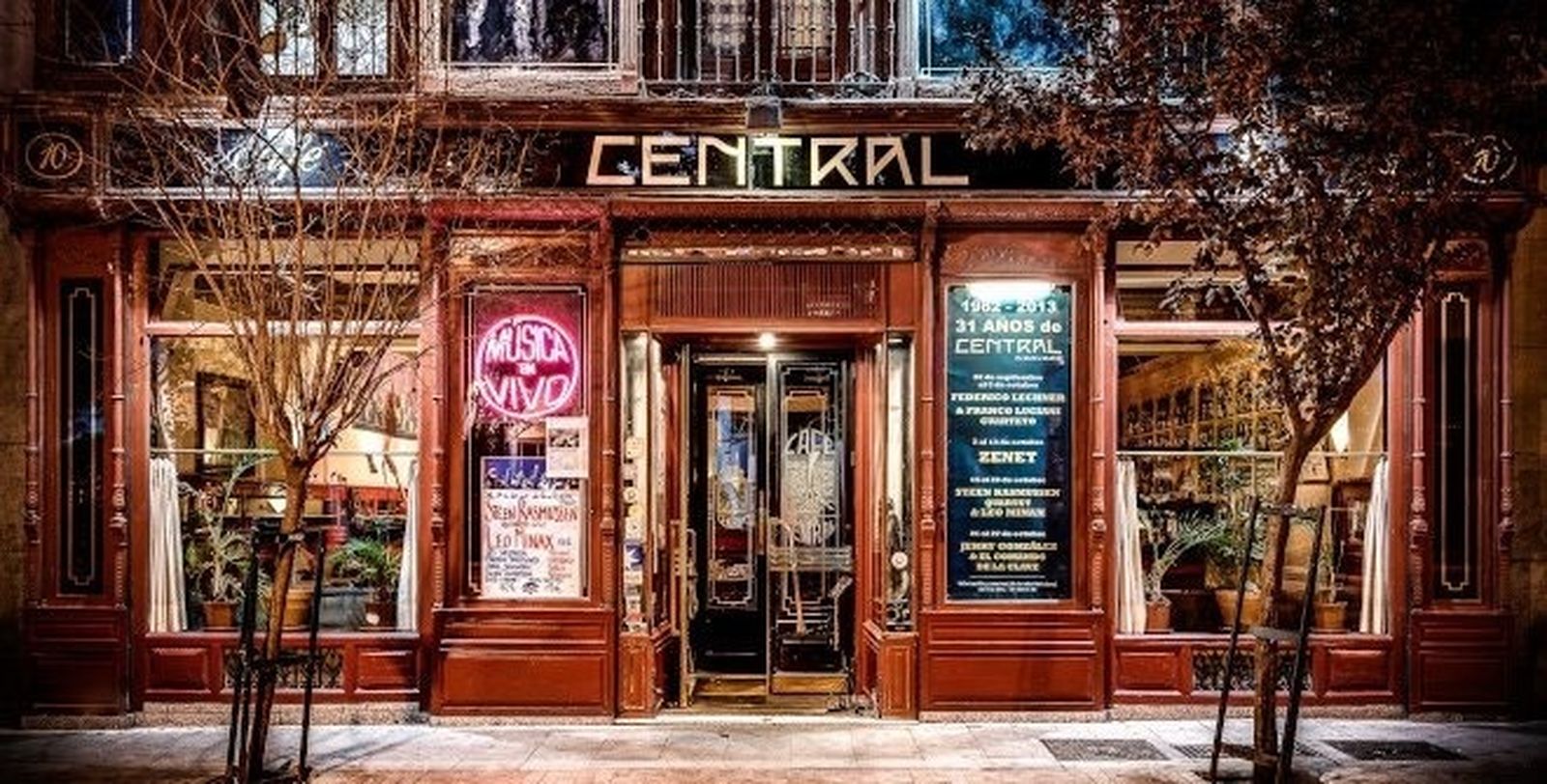 El Café Central de Madrid, en la Plaza del Ángel