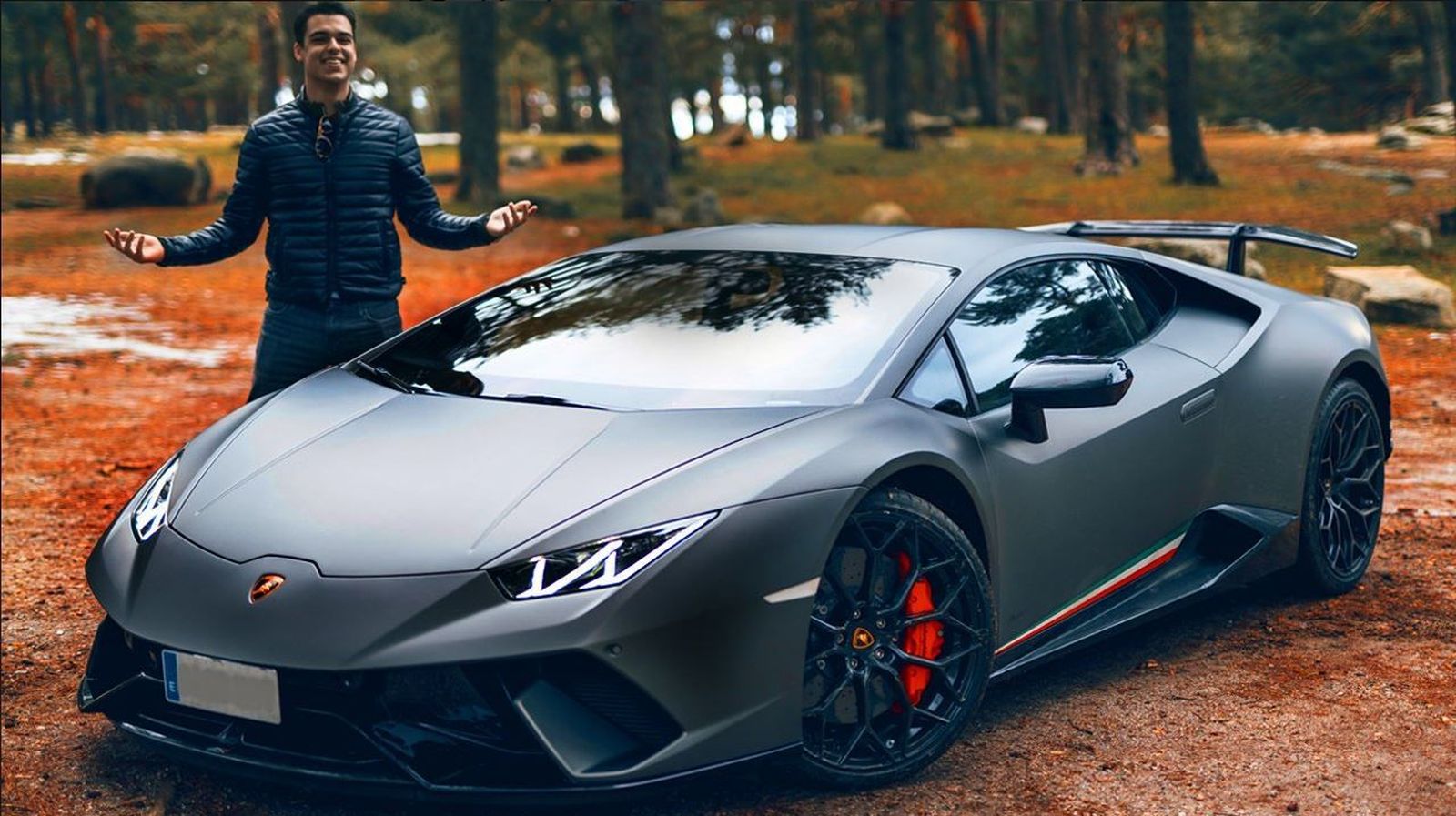 El detenido por ir a 228 km/hora en un deportivo es el youtuber David Díaz