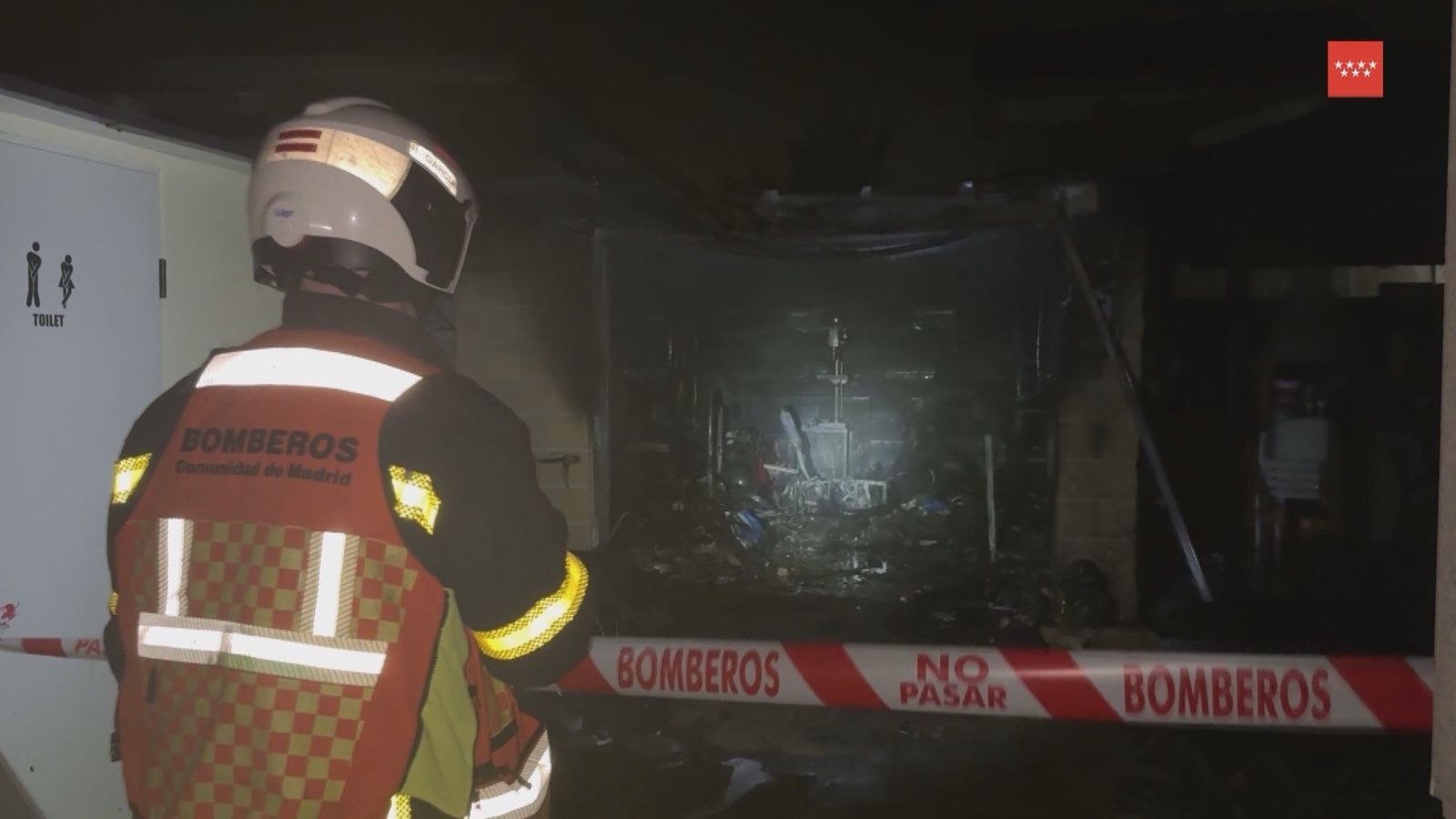Tres heridos graves en el incendio de una vivienda en Fresno de Torote