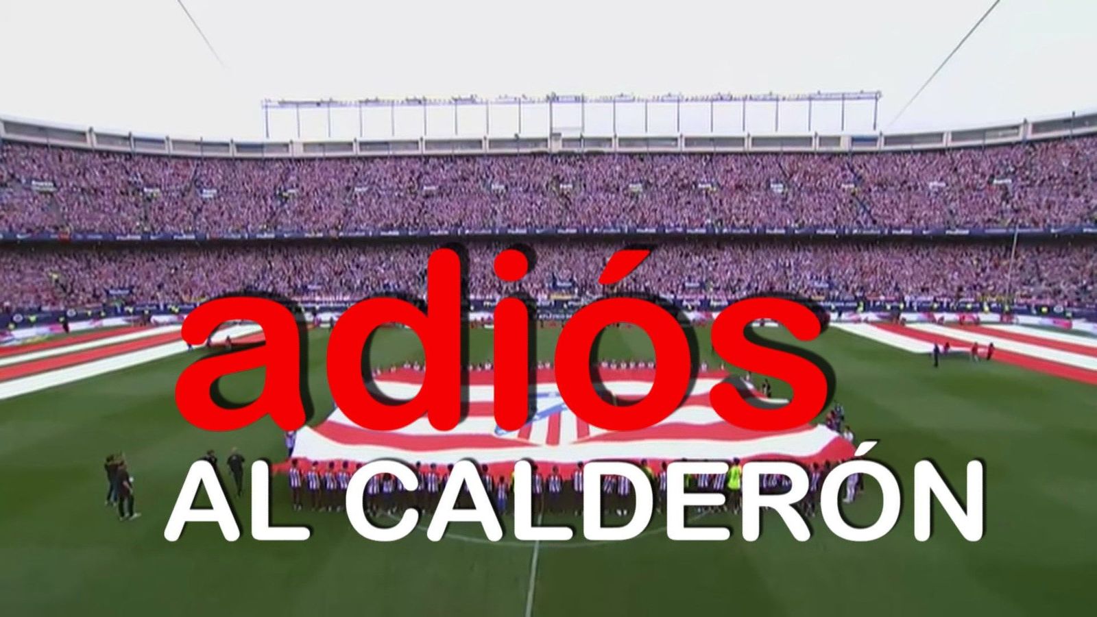 La afición del Atleti se despide de su templo