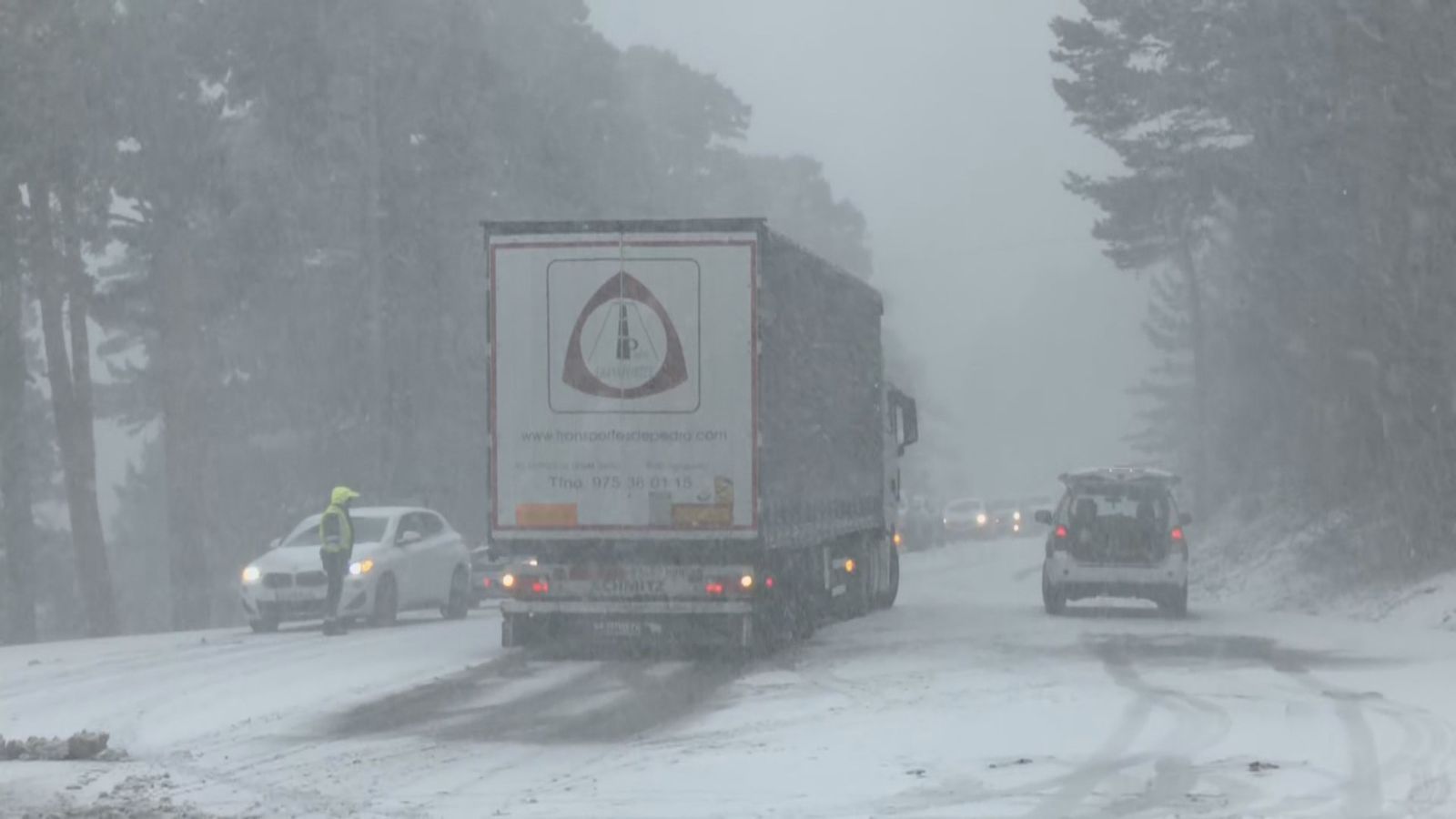 No es necesario el uso de cadenas en ninguna carretera de la Comunidad de Madrid