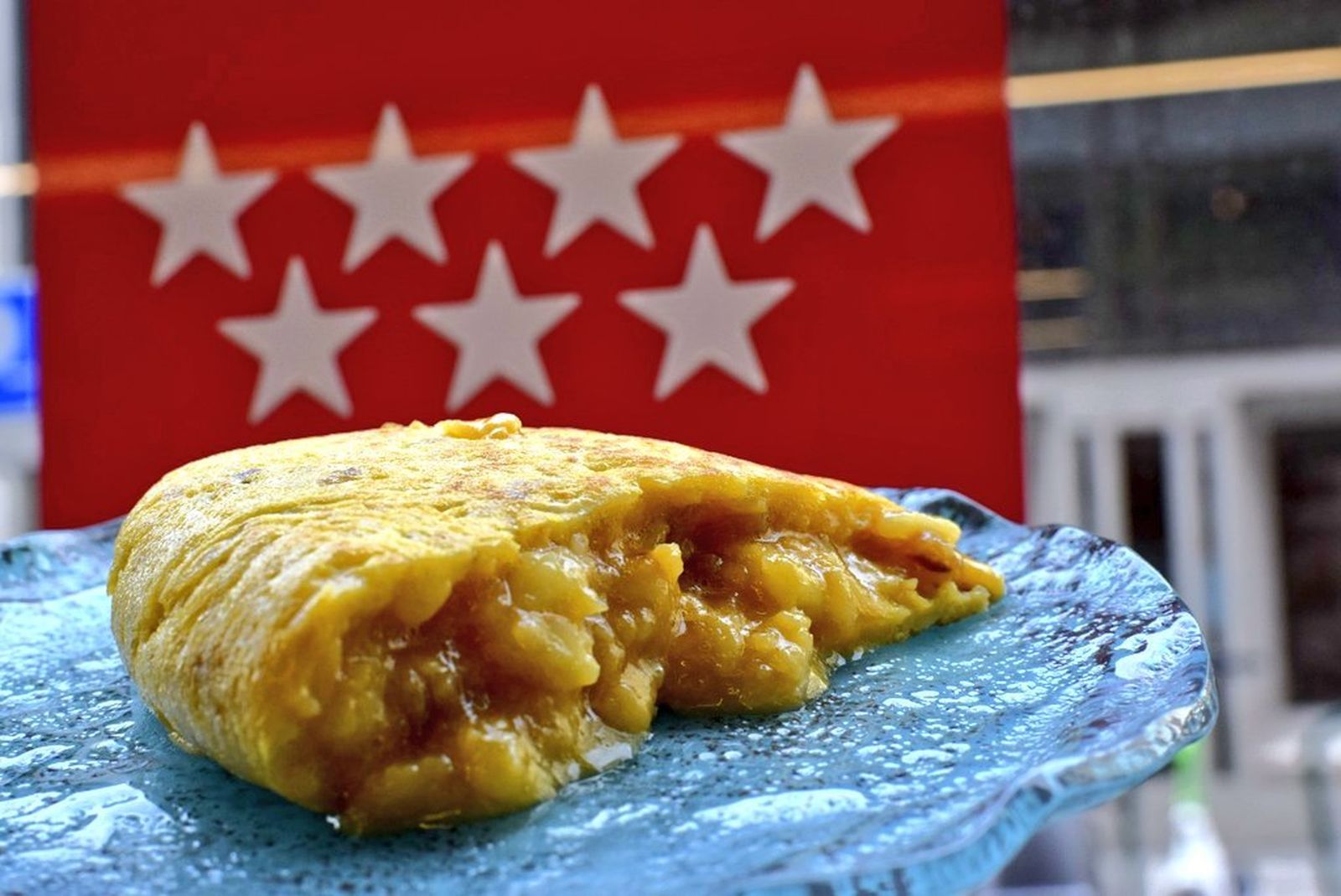 Ración de tortilla de patatas