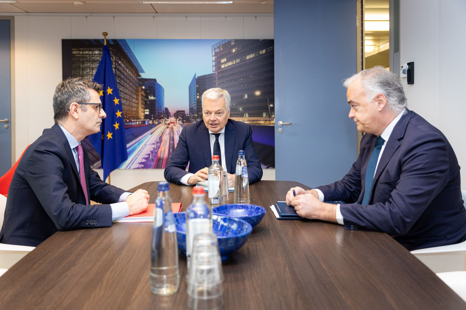 Reynders cita en Bruselas a Bolaños y González Pons para desbloquear el CGPJ