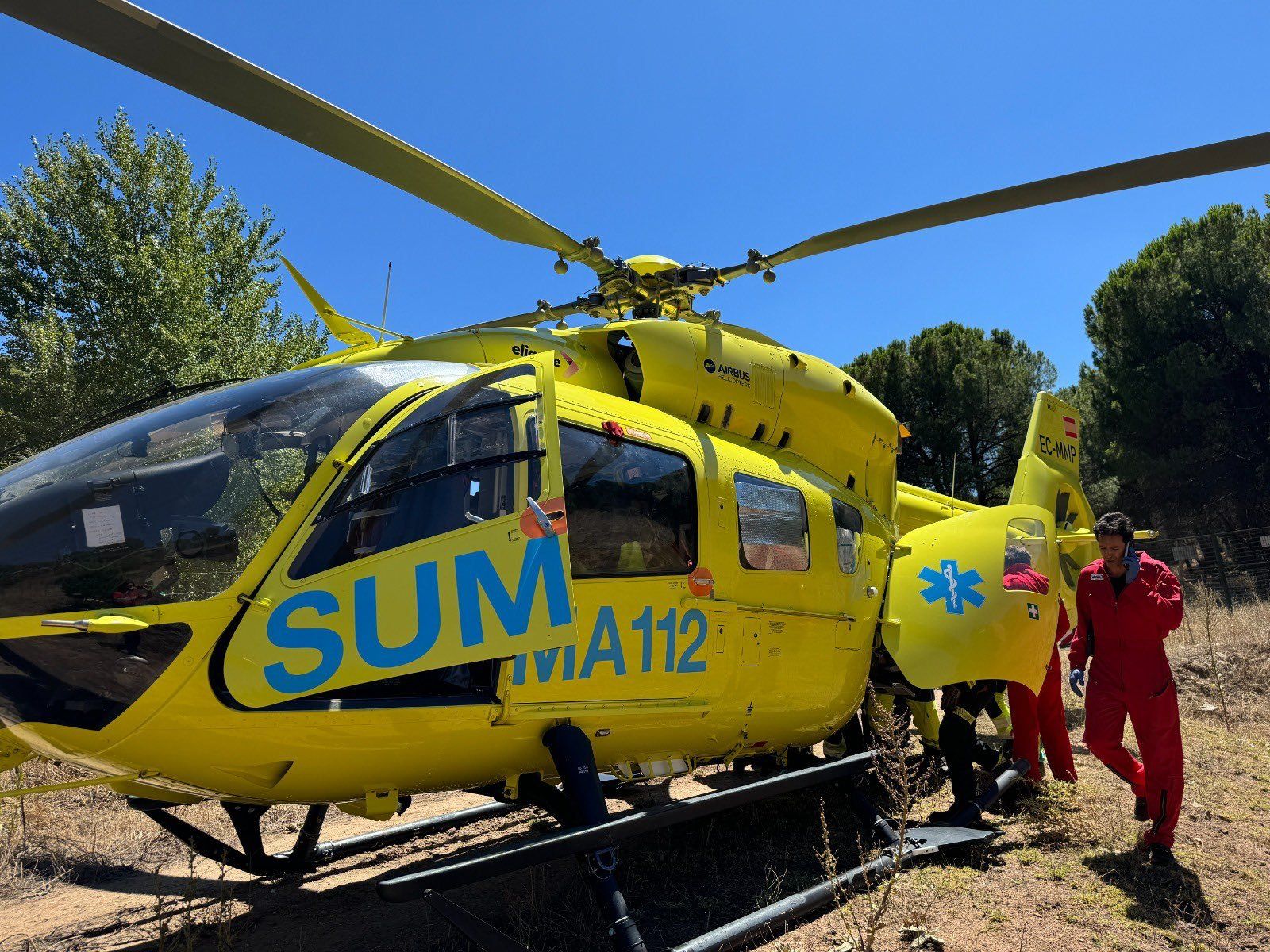 Helicóptero del 112
