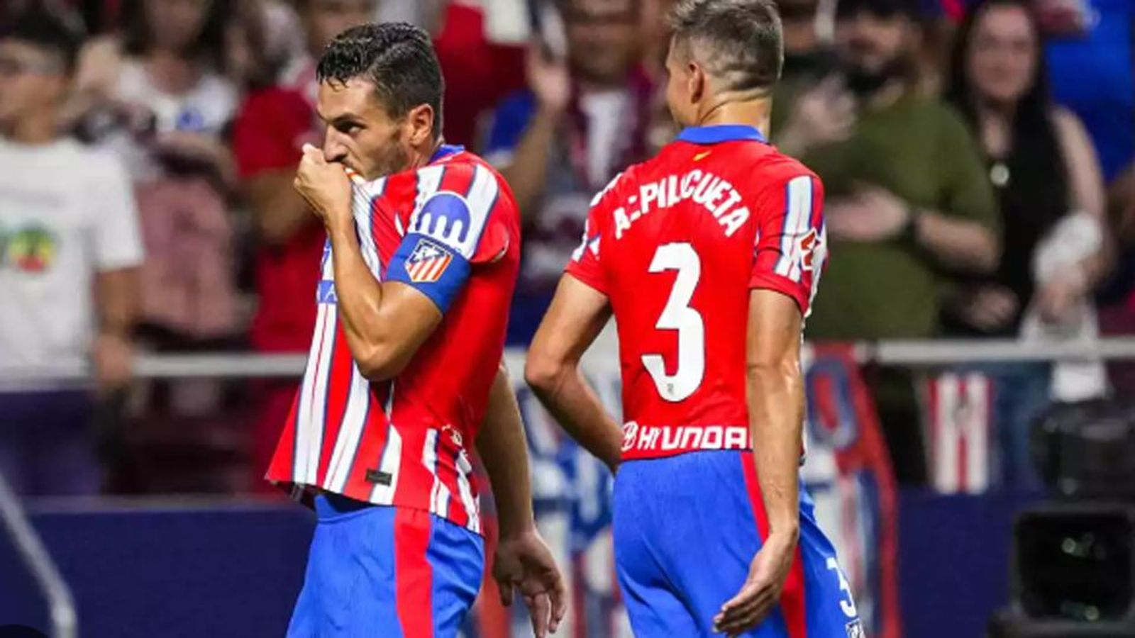 Koke y Azpilicueta, bajas para Barcelona