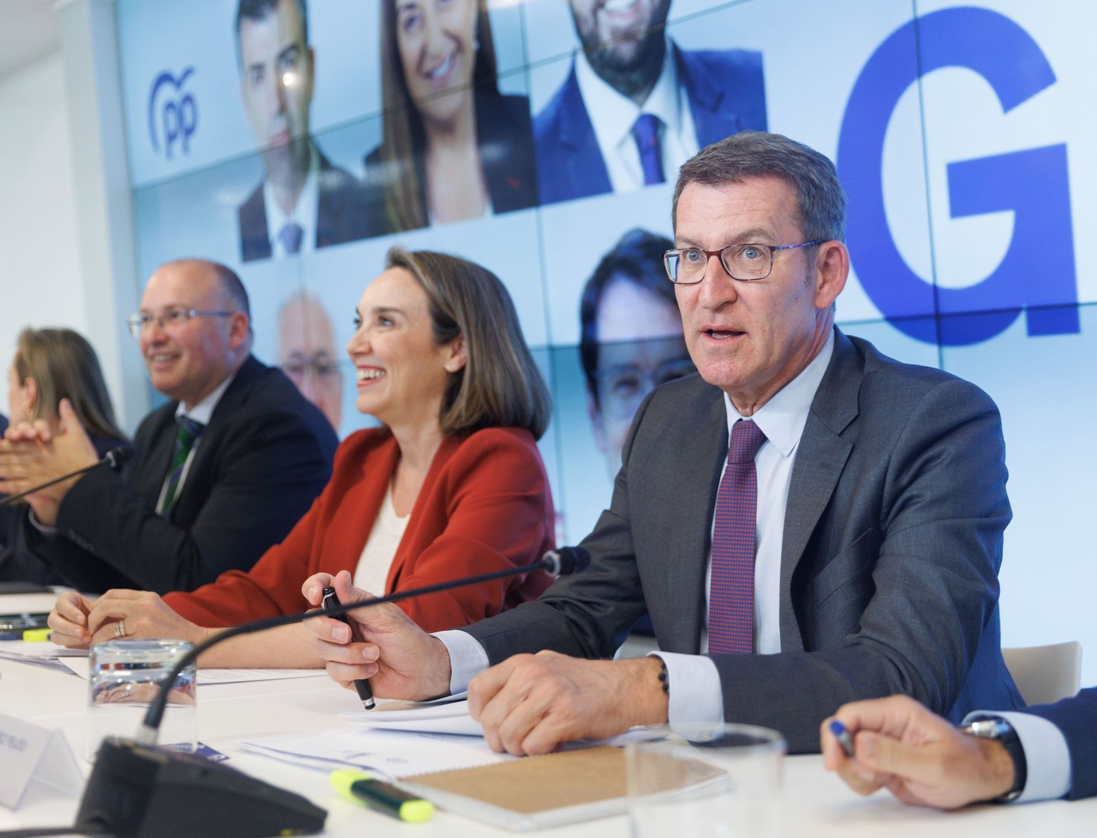 Feijóo fija al PP la meta de ser primera fuerza el 28M y se hace "corresponsable" del resultado