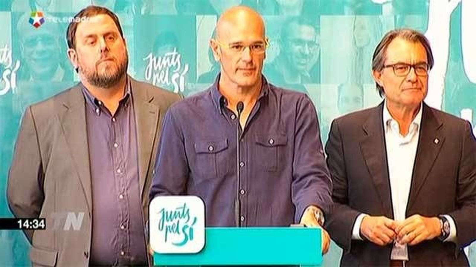 Junts pel Sí hablará con la CUP pero recalca que Mas es su candidato a la Generalitat
