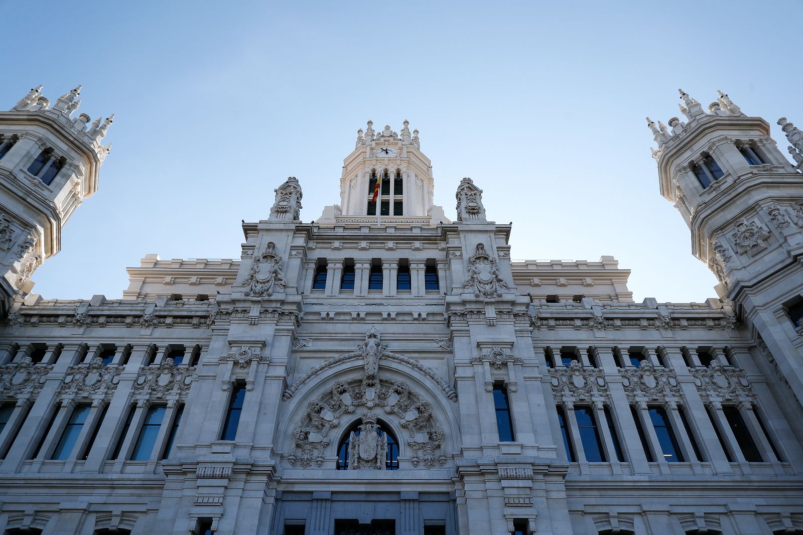El edificio del Palacio de Cibeles