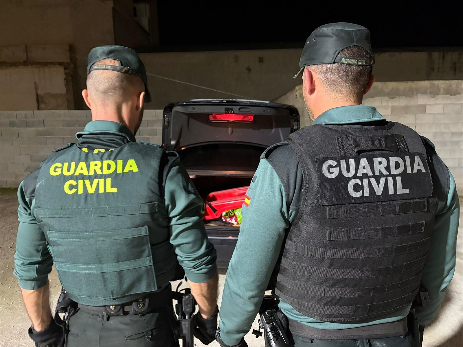 Agentes de la Guardia Civil
