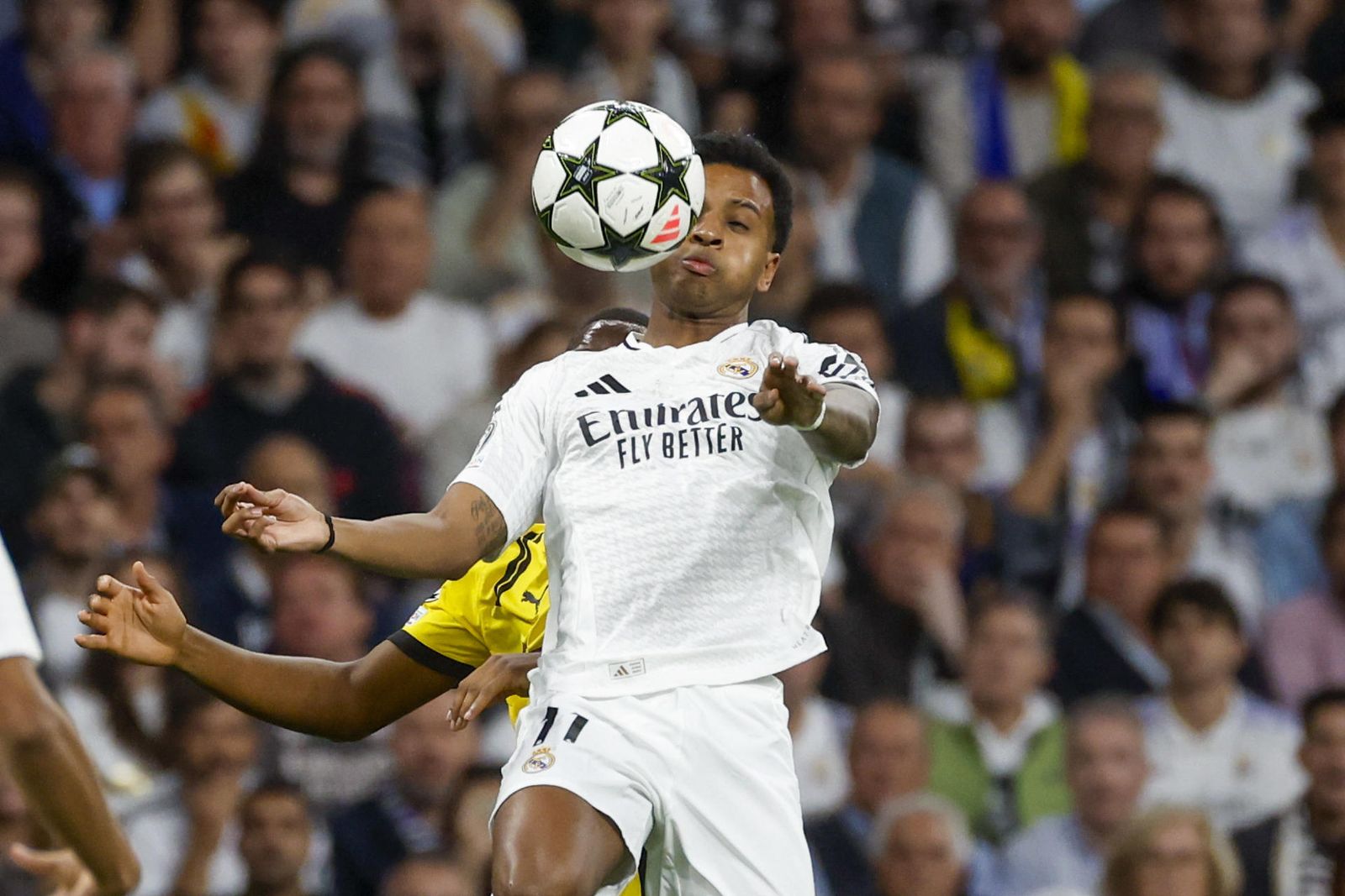 Rodrygo ante el Dortmund