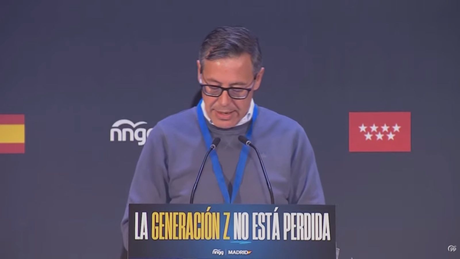 El secretario general del PP de Madrid, Alfonso Serrano