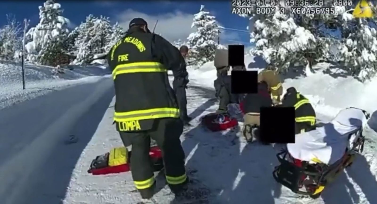 Sale a la luz el vídeo del rescate de Jeremy Renner tras el accidente con una máquina quitanieves