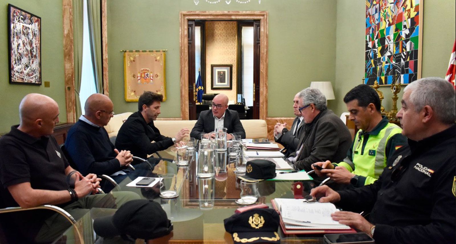 El Delegado del Gobierno en Madrid se reúne con los responsables del espacio Iberdrola Music