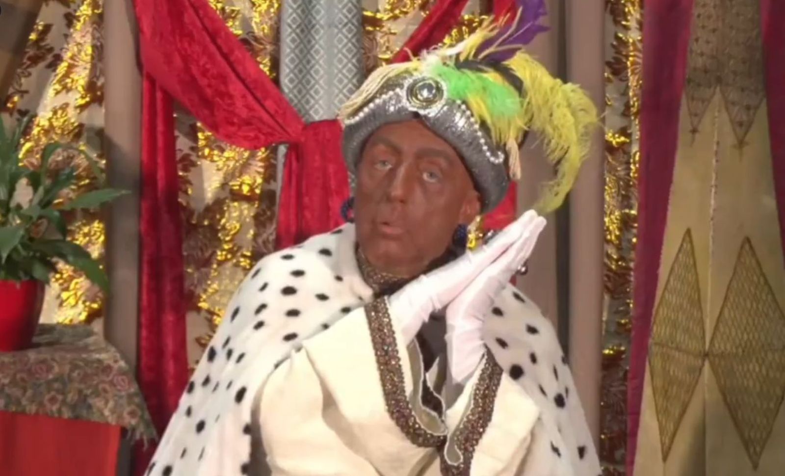 Imagen del polémico rey Baltasar de Chamartín