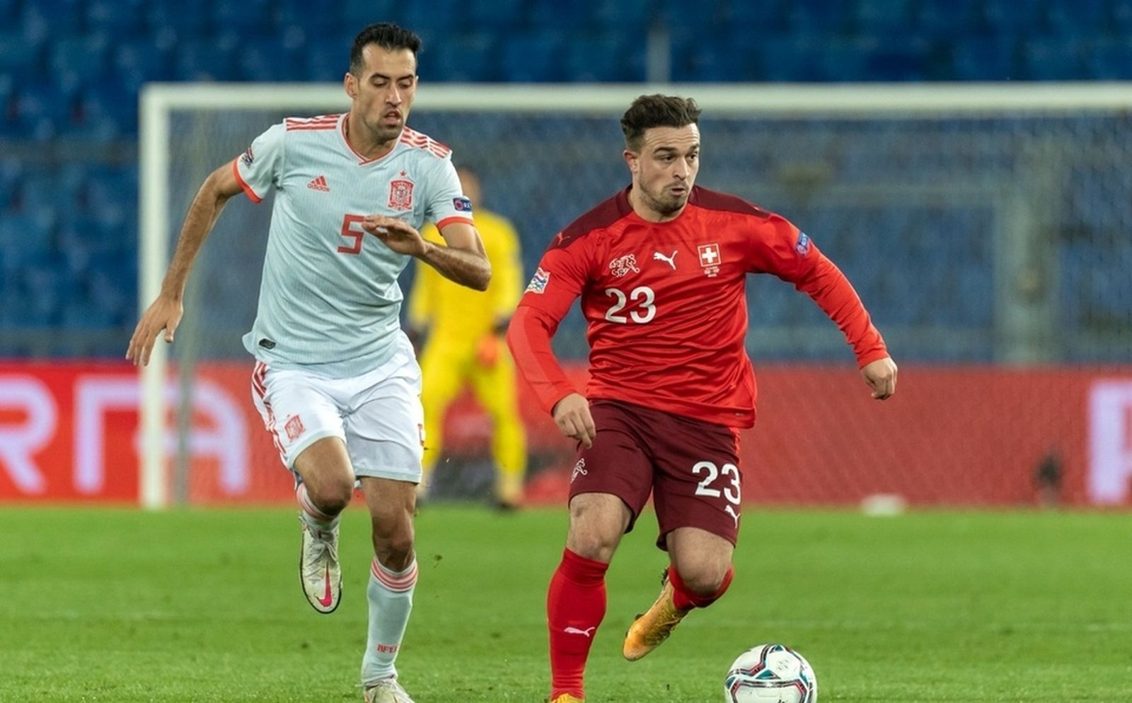 Busquets ante Suiza