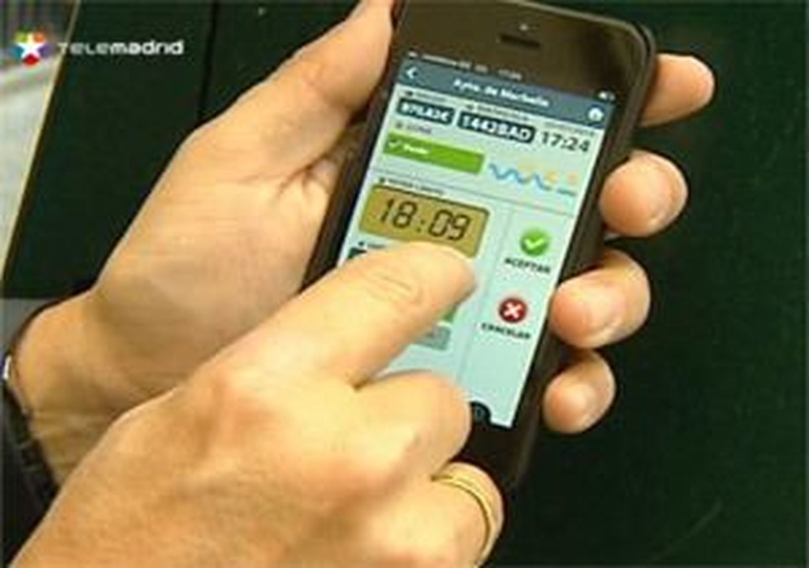 Una aplicación para móviles para pagar el estacionamiento regulado